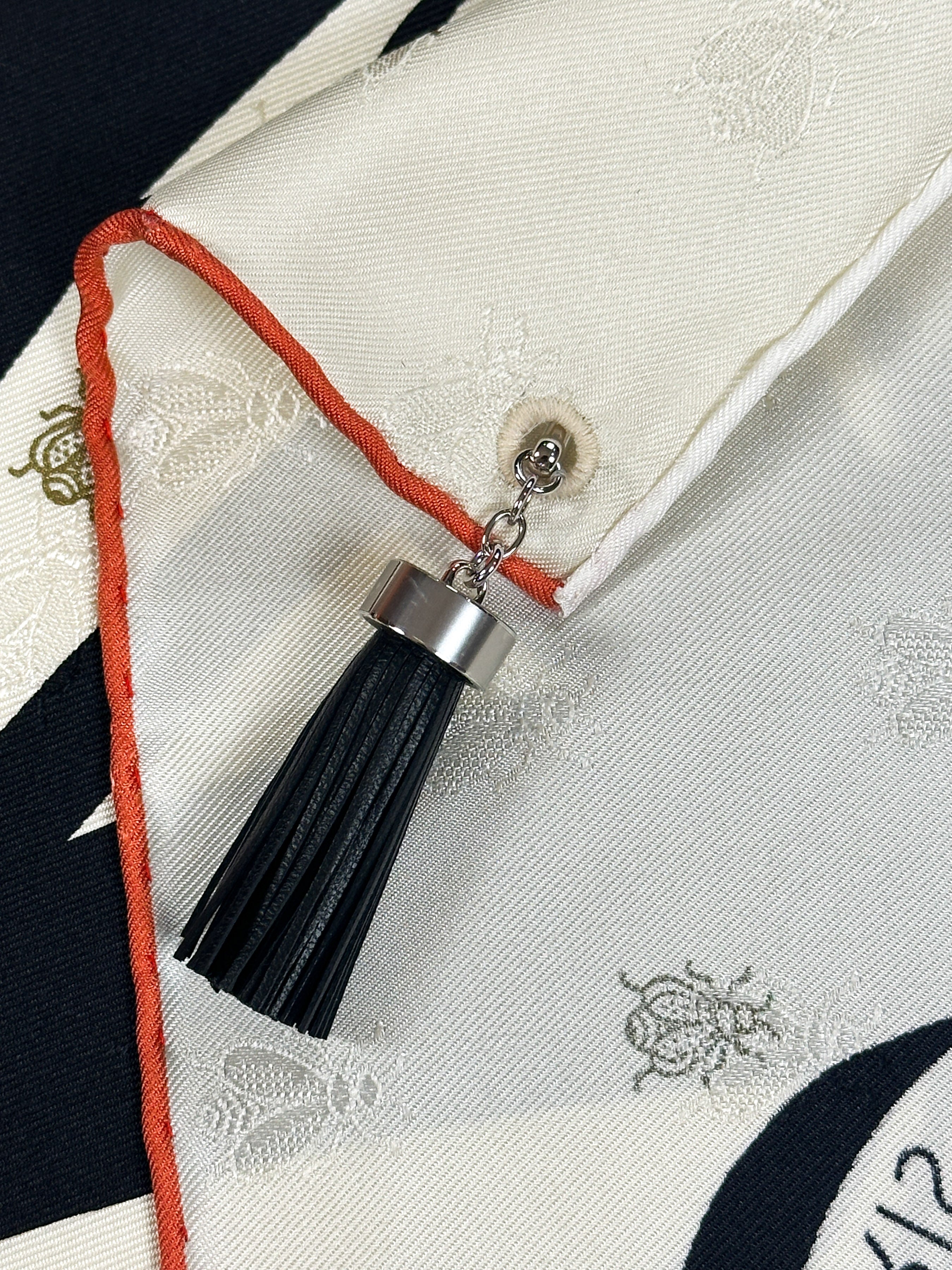 Hermès Bouquet Final With Leather Tassel 90