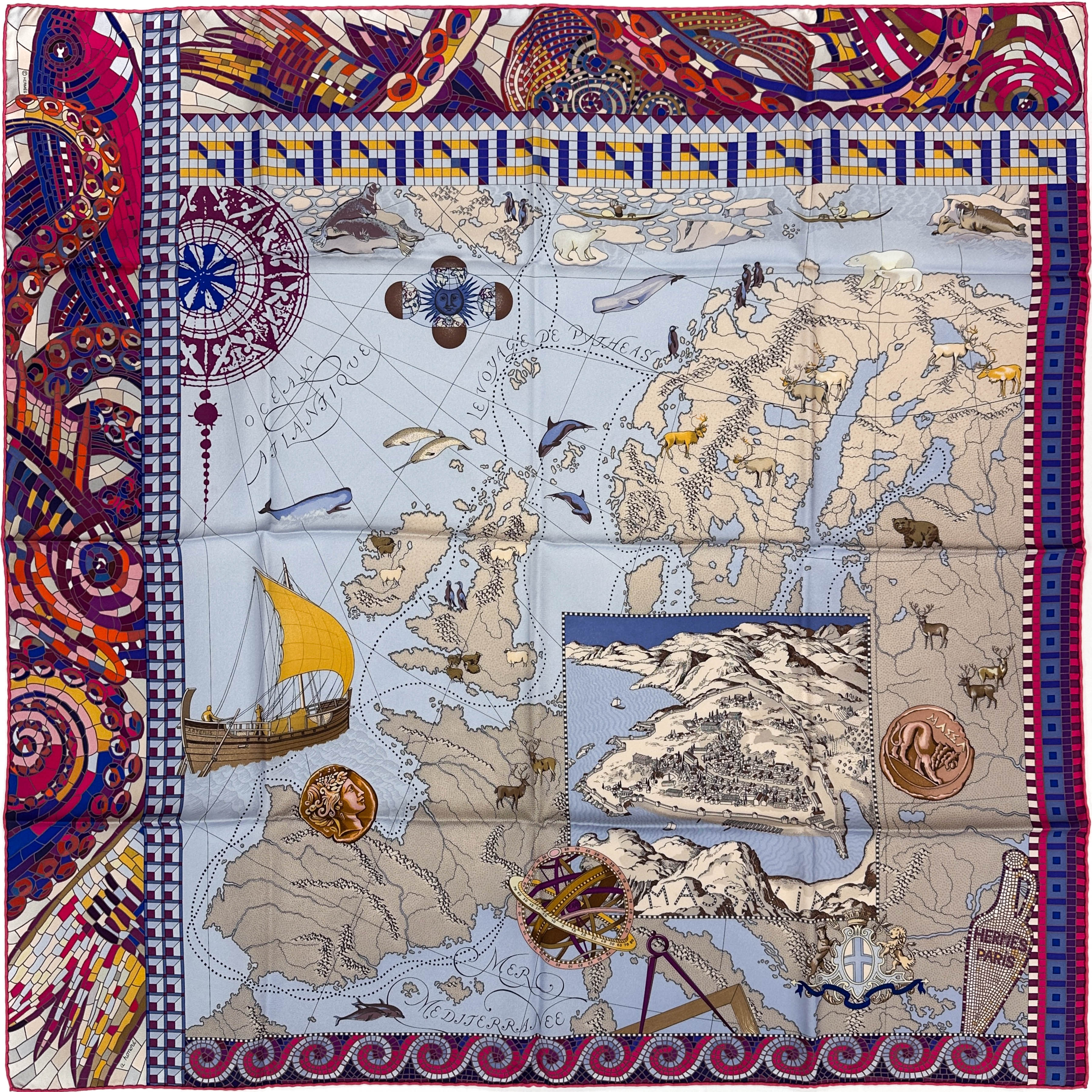 Hermès Le Voyage de Pytheas 90