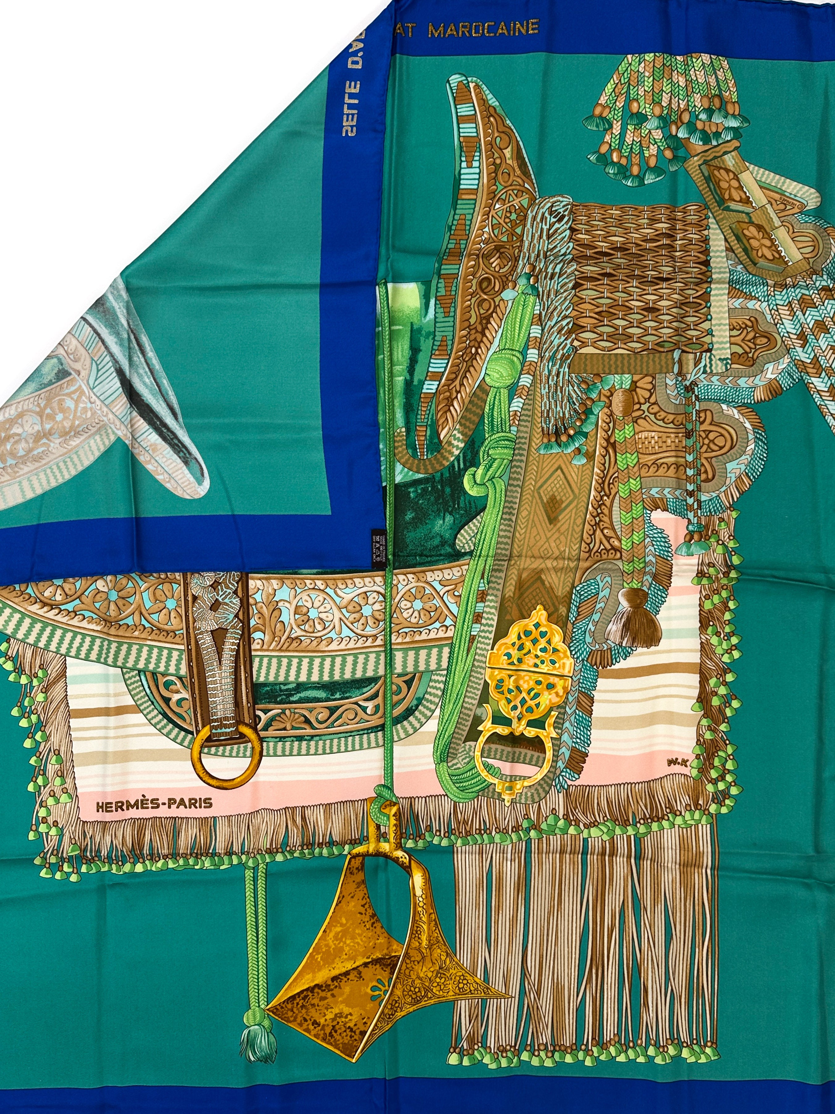 Hermès Selle d'Apparat Marocaine 90