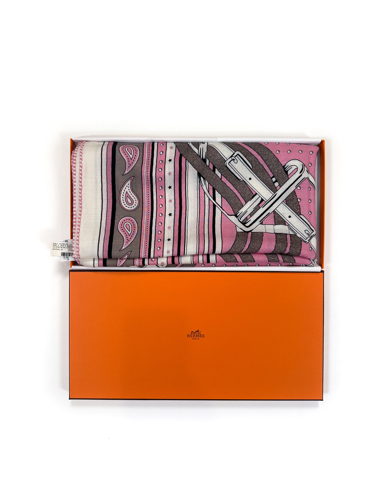 Hermès Mors à Jouets Bandana Cashmere Silk 140