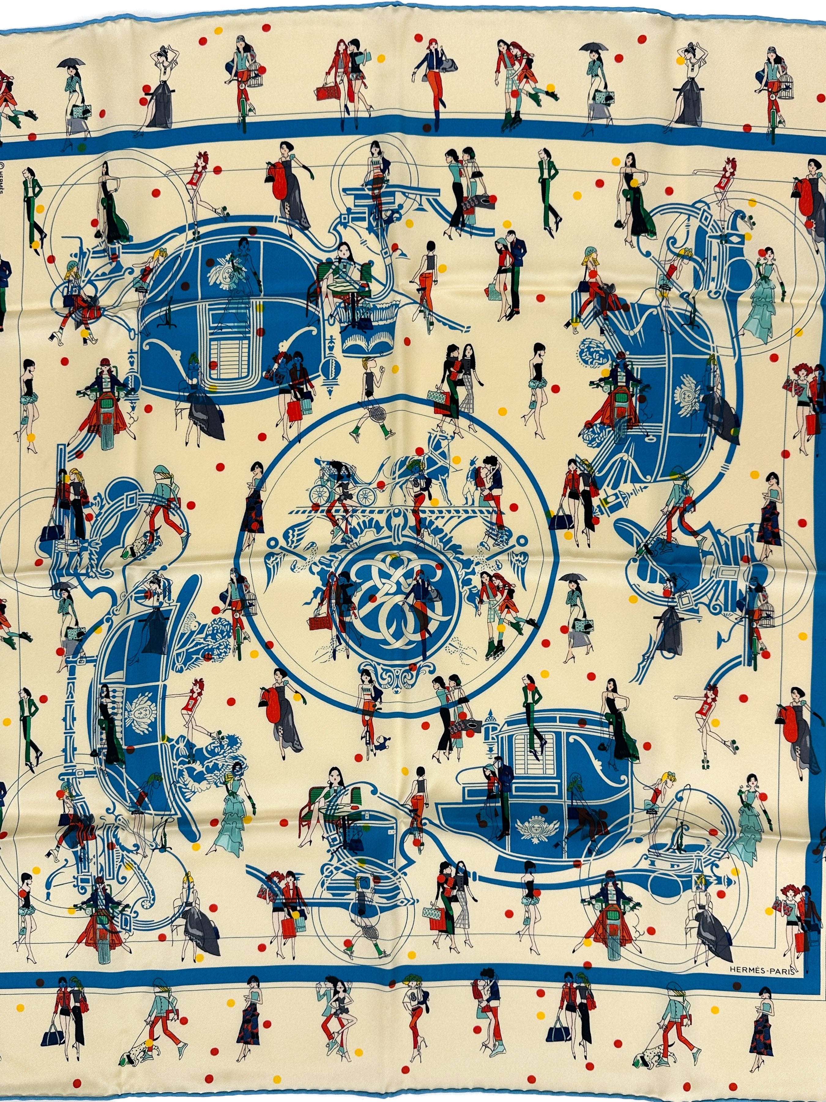 Hermès Ex-Libris Les Parisiennes de Kiraz 70