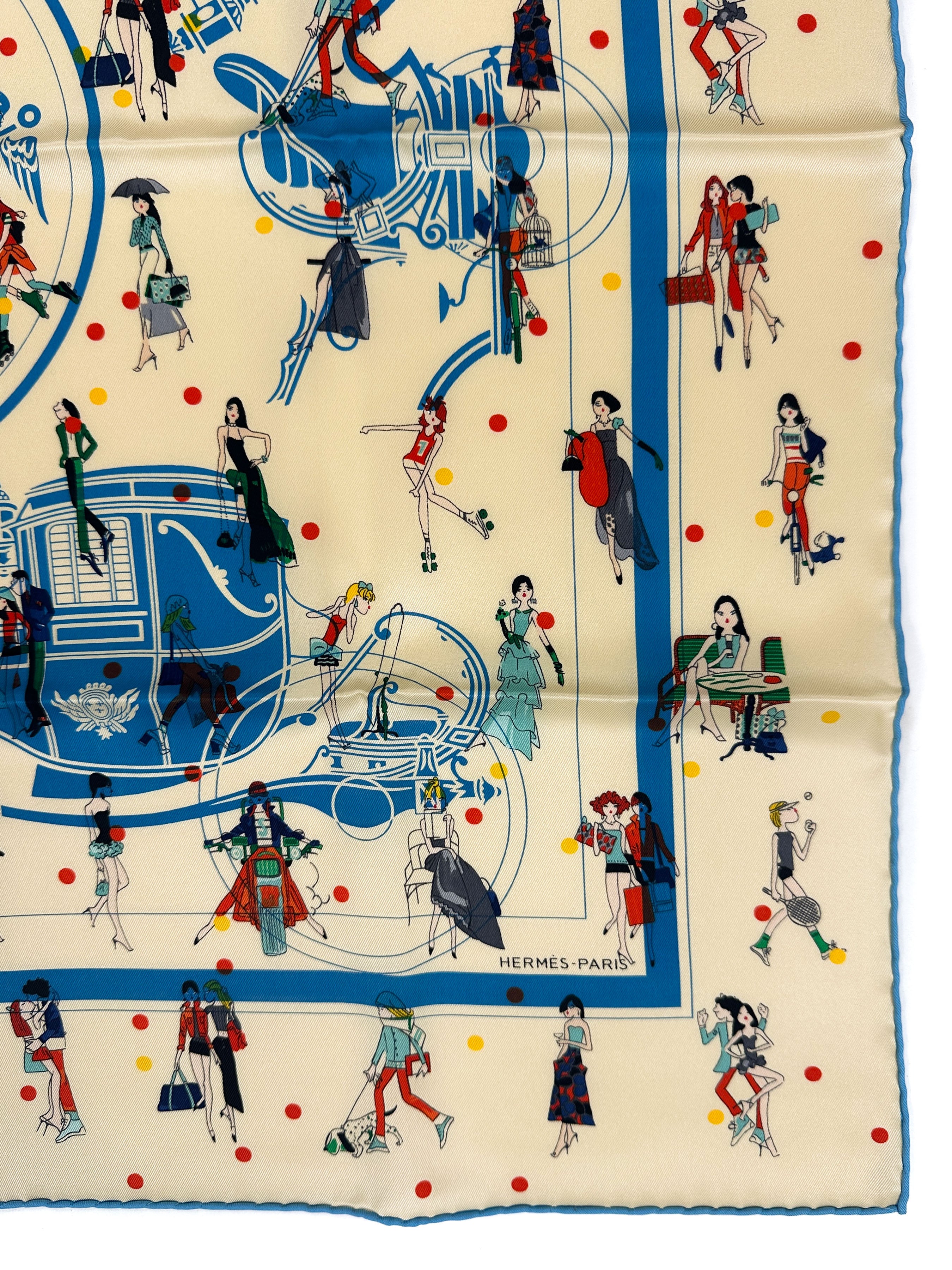 Hermès Ex-Libris Les Parisiennes de Kiraz 70