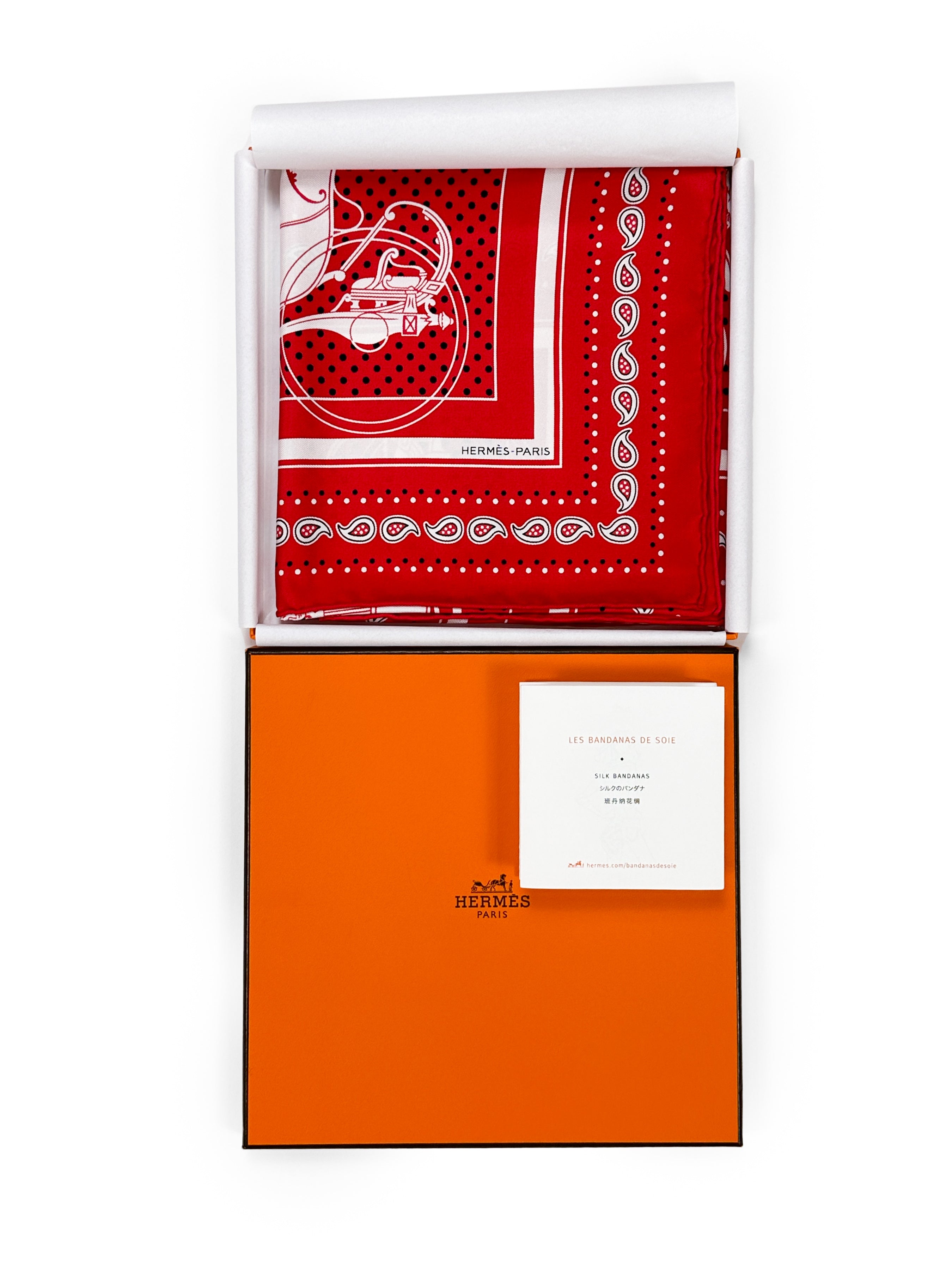 Hermès Ex-Libris Bandana 55