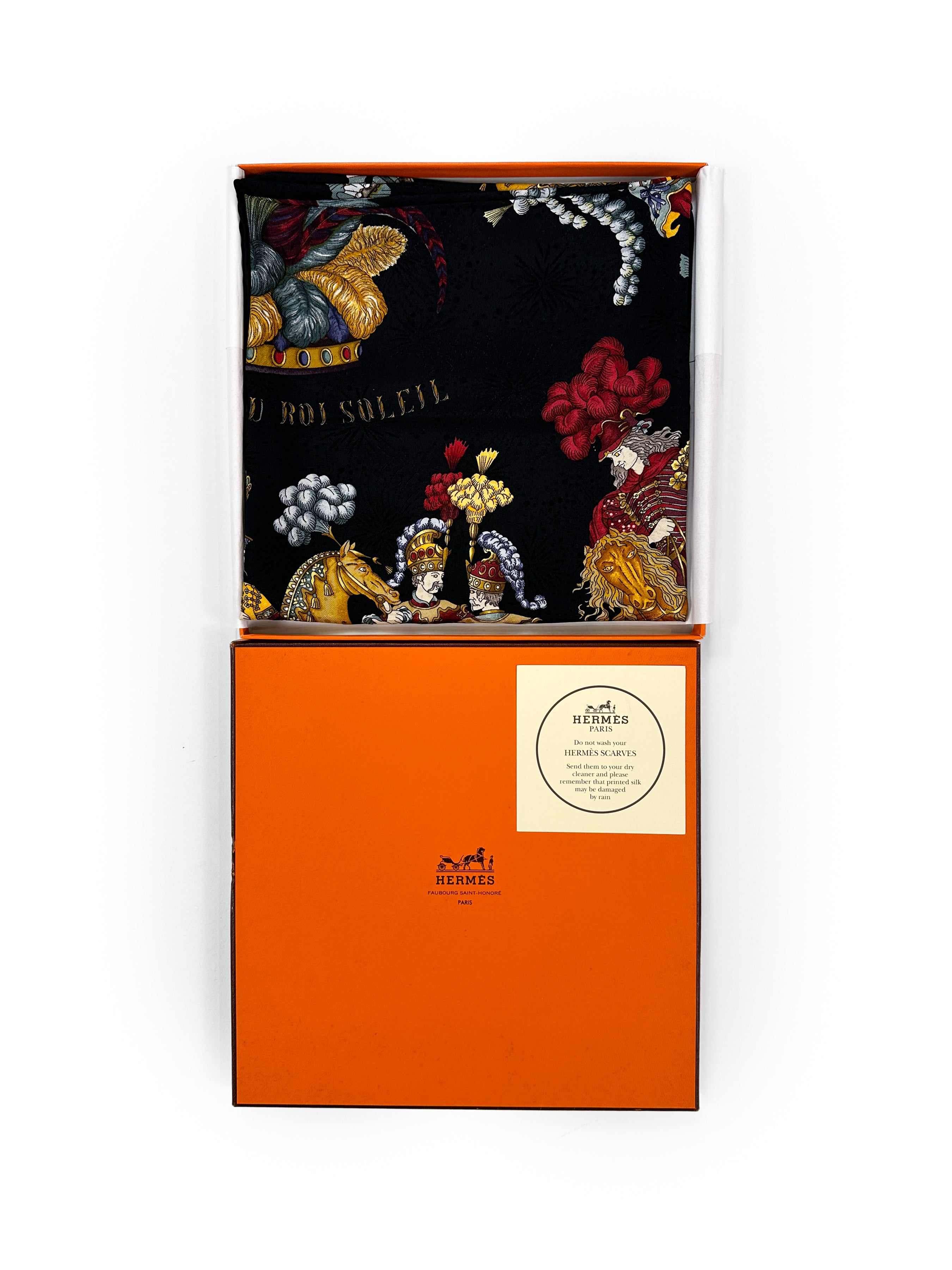 Hermès Les Fêtes du Roi Soleil Jacquard 90