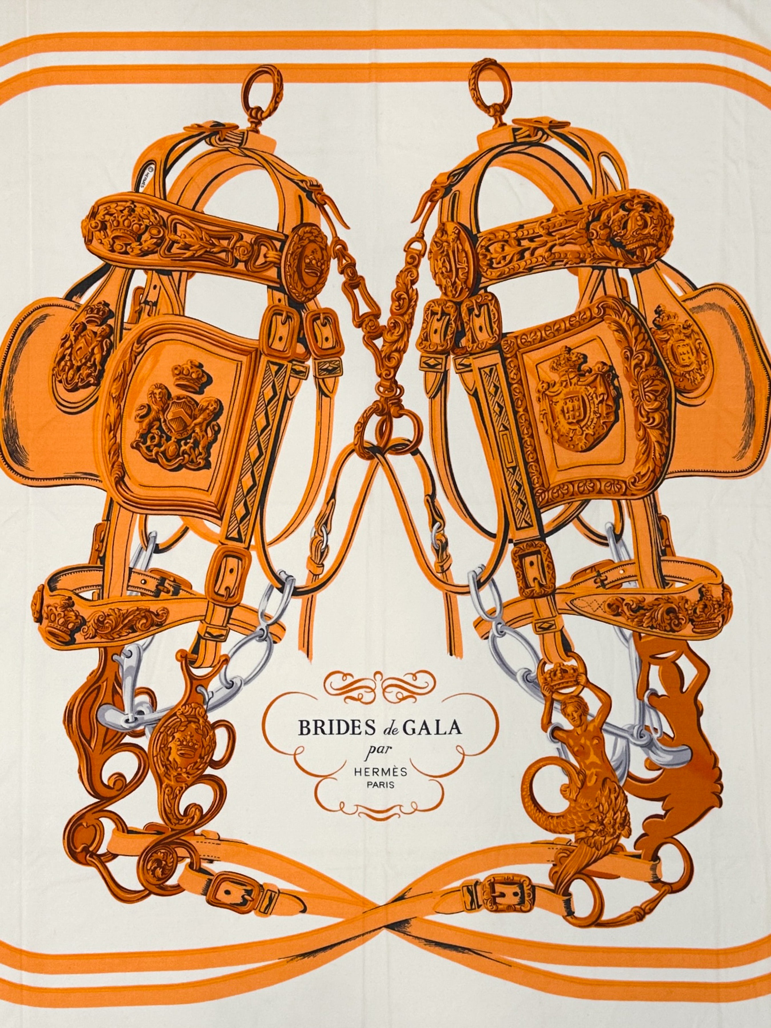 Hermès Brides de Gala Silk Jersey 90