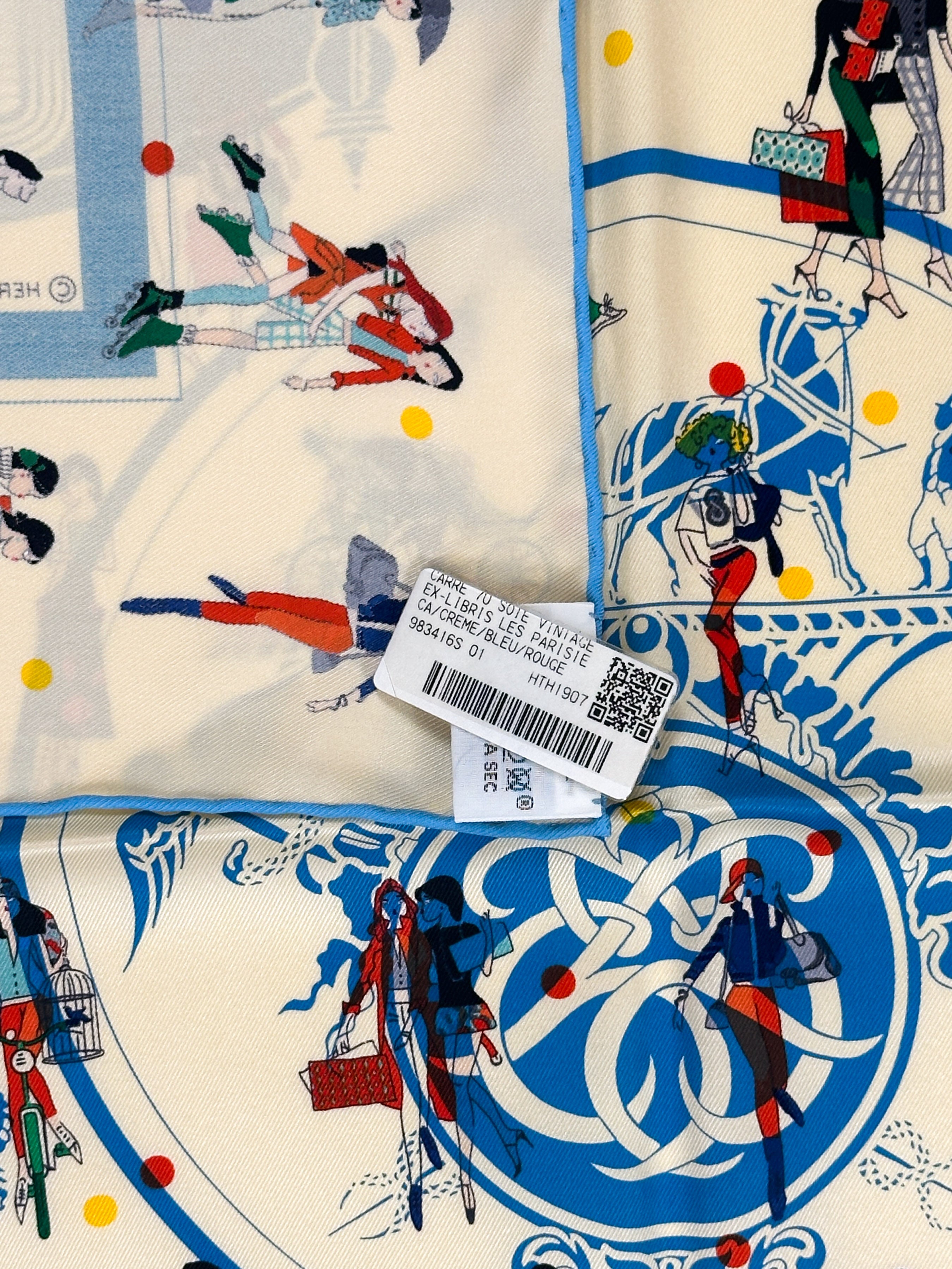 Hermès Ex-Libris Les Parisiennes de Kiraz 70