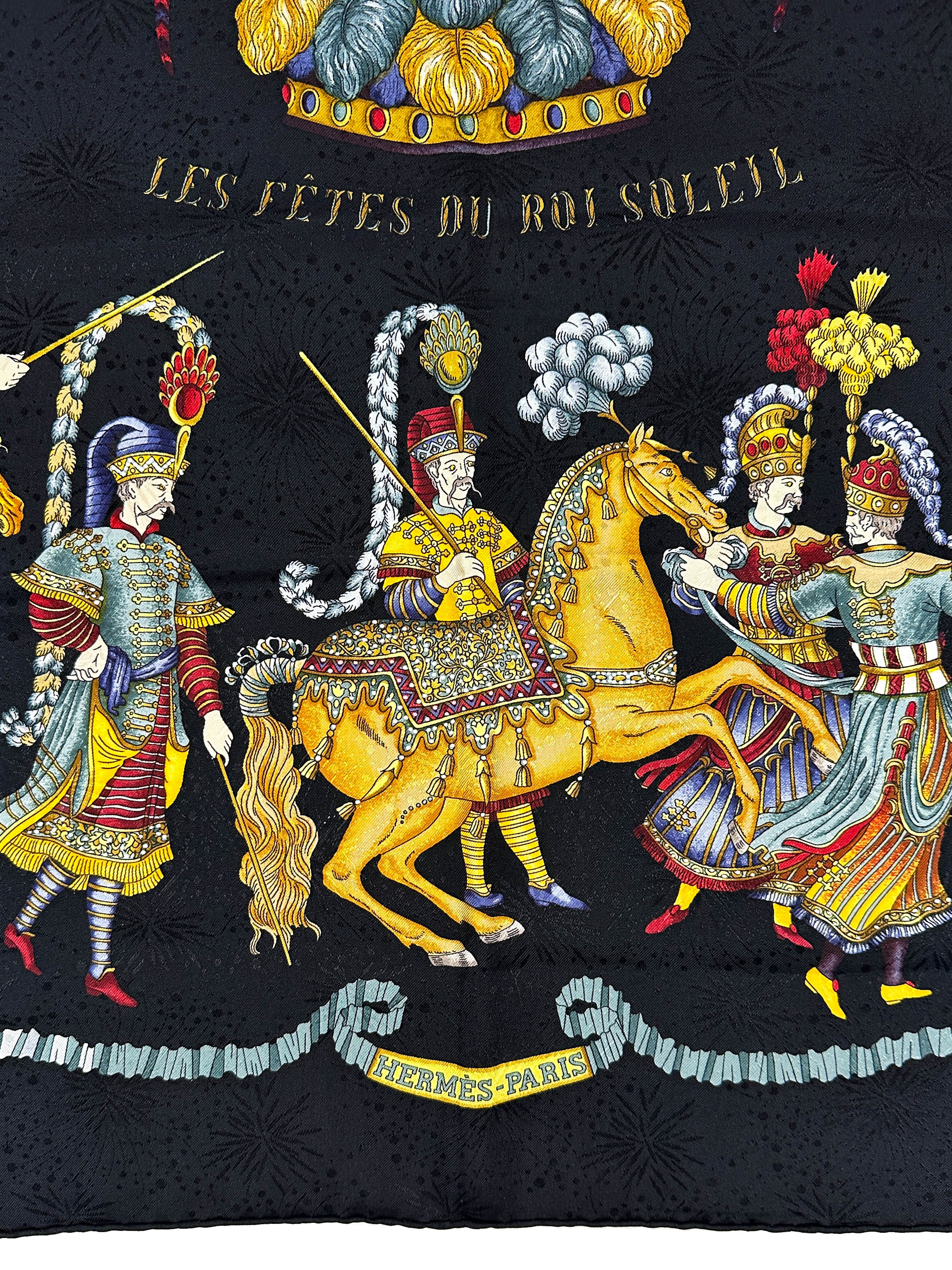 Hermès Les Fêtes du Roi Soleil Jacquard 90
