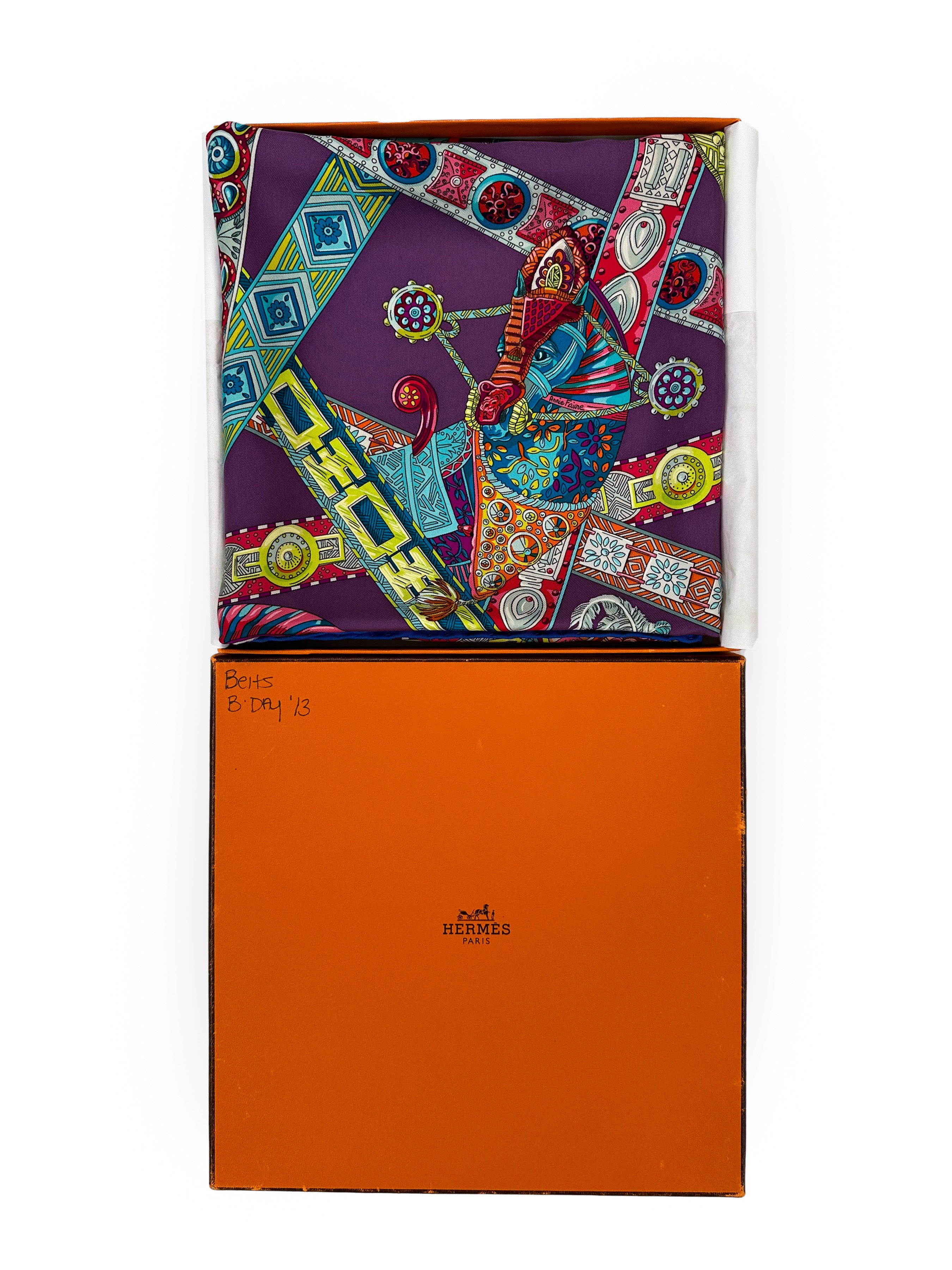 Hermès Le Songe de La Licorne 90
