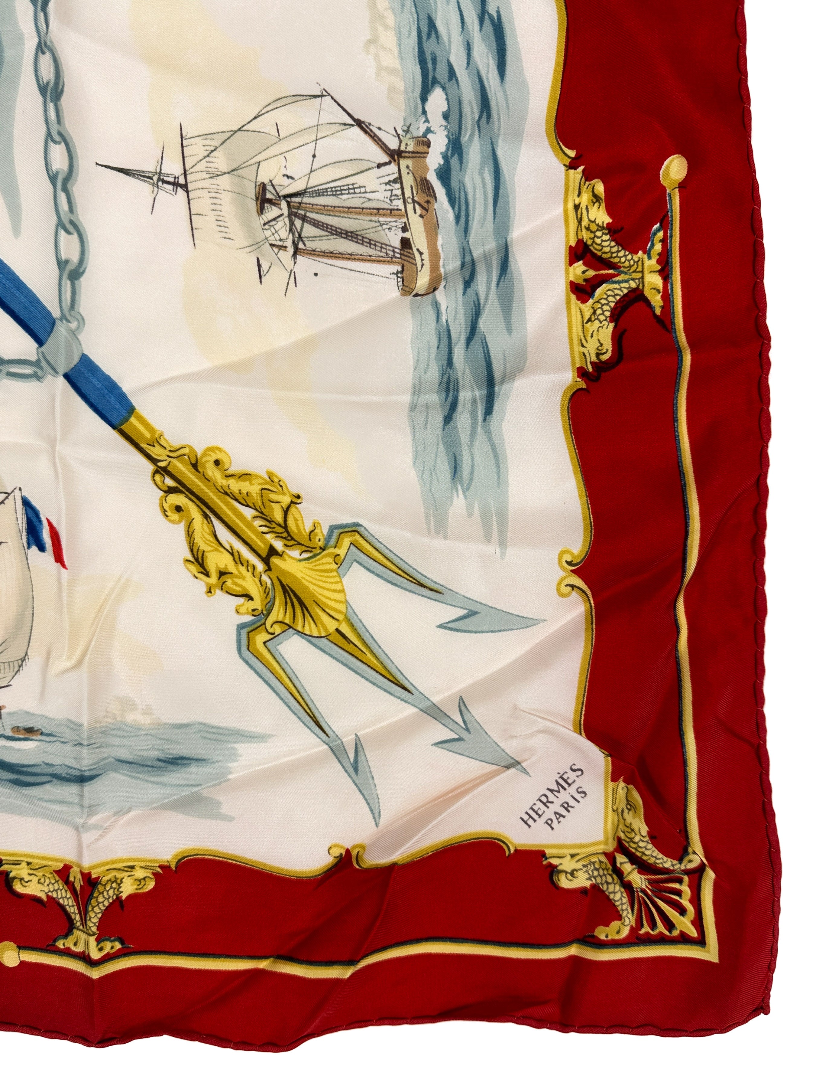 Hermès La Marine en Bois 90