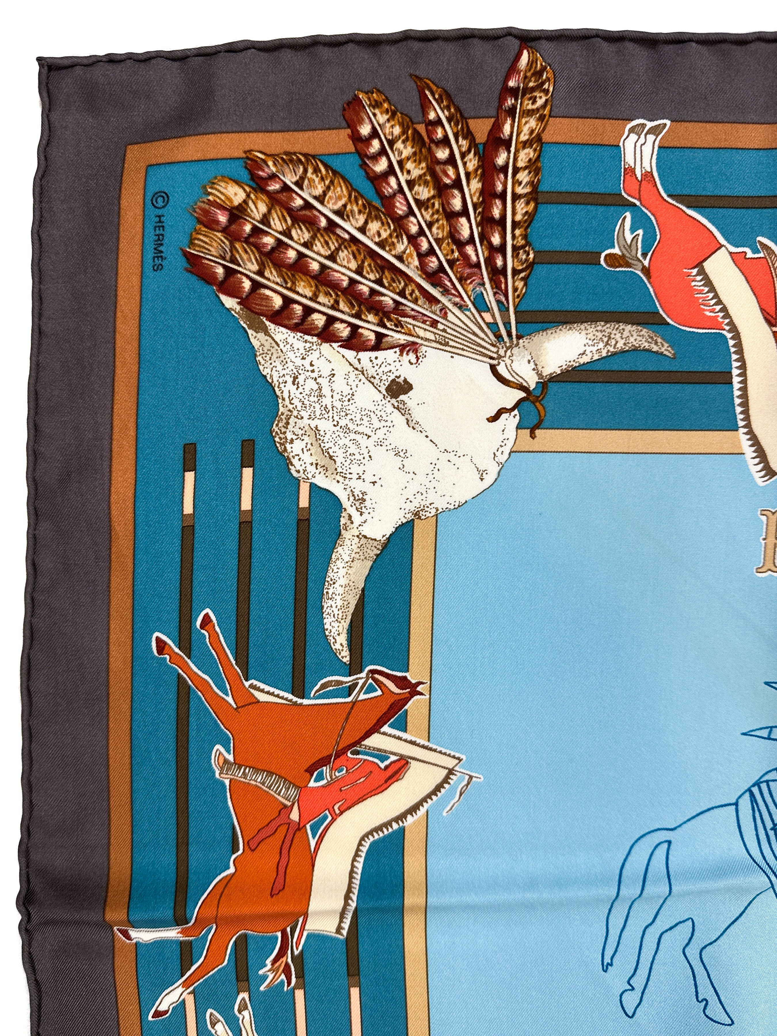 Hermès *Limited Edition Hermès In Seattle 2009* Pani La Shar Pawnee 90