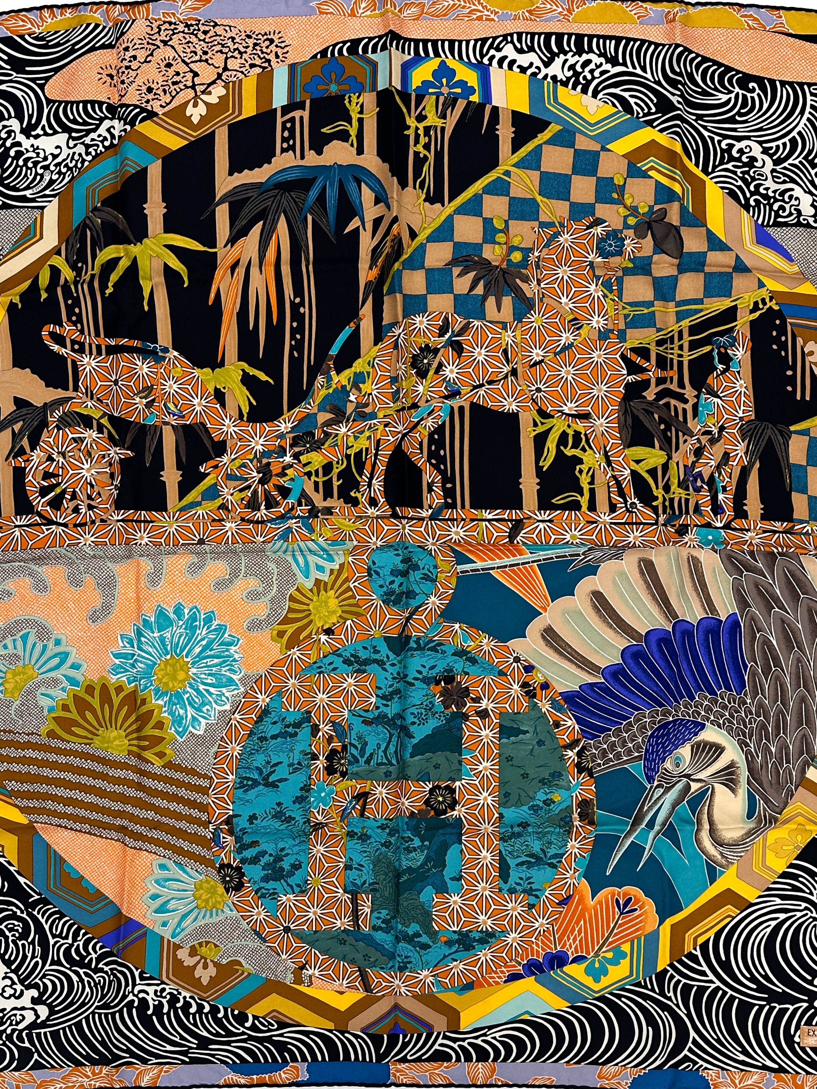 Hermès Ex-Libris en Kimonos 90