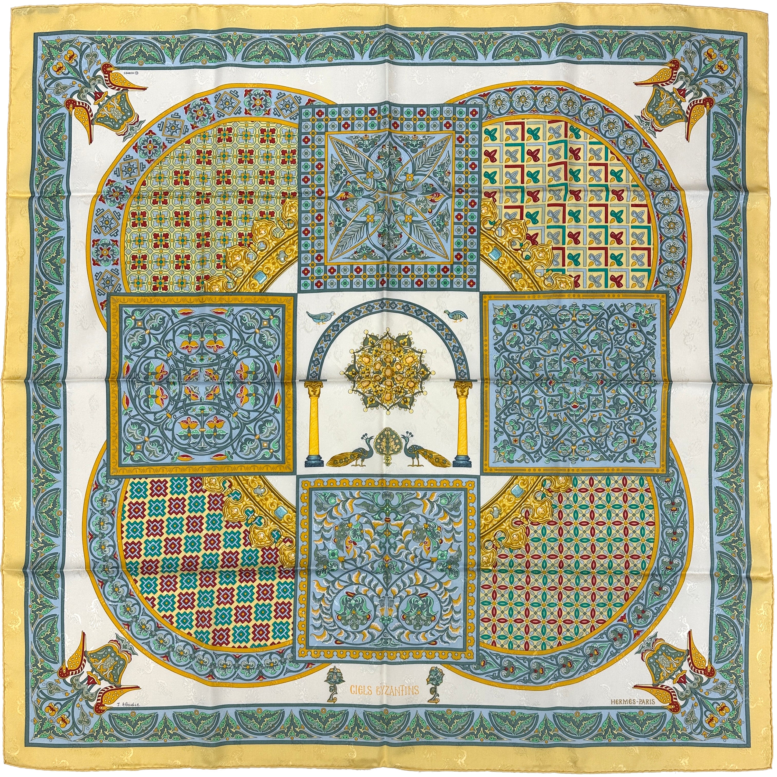 Hermès Ciels Byzantins Jacquard 90