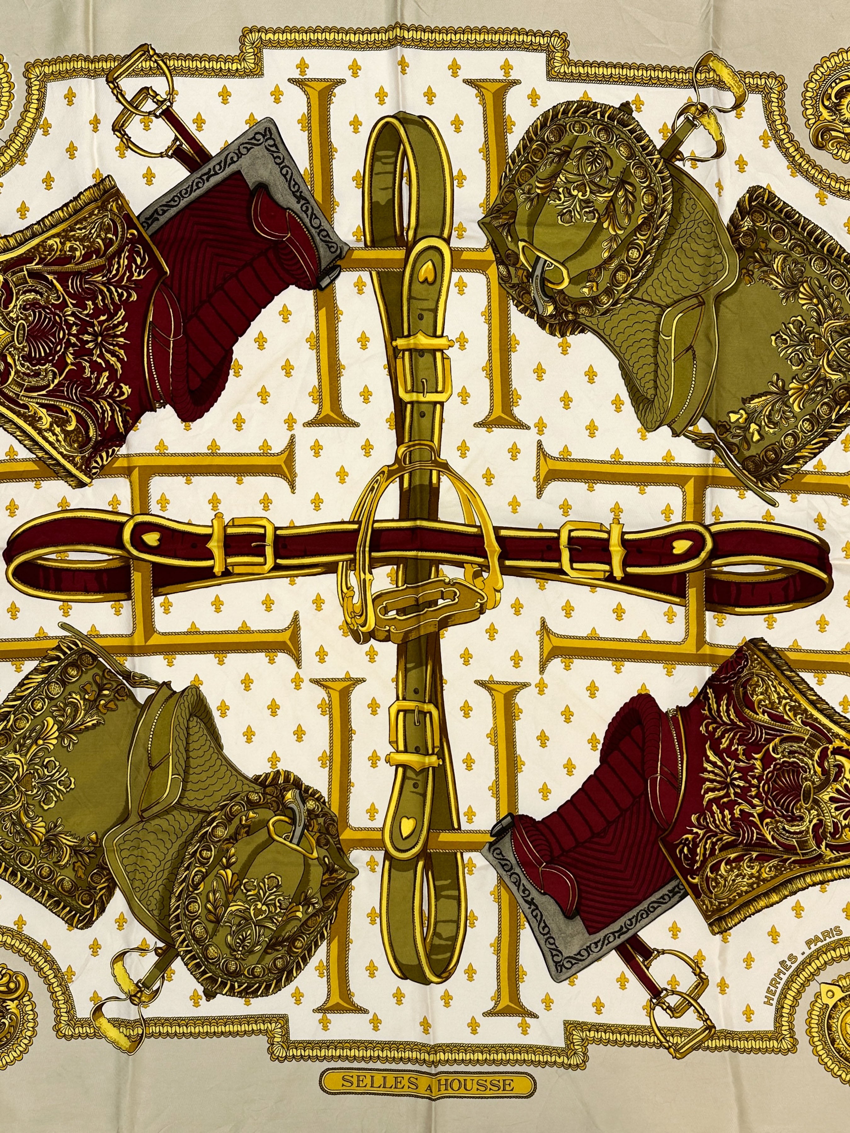 Hermès Selles a Housse 90