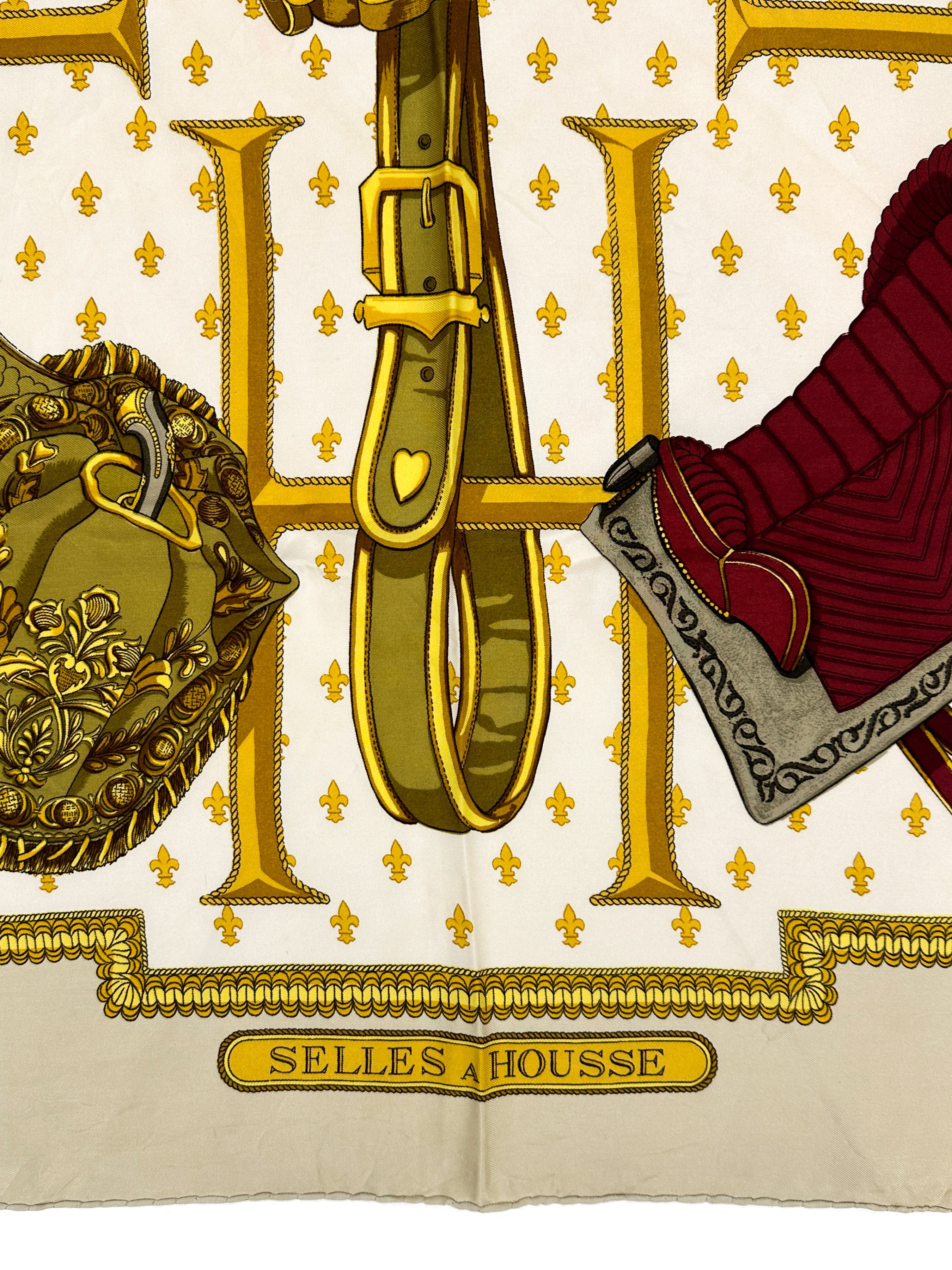 Hermès Selles a Housse 90