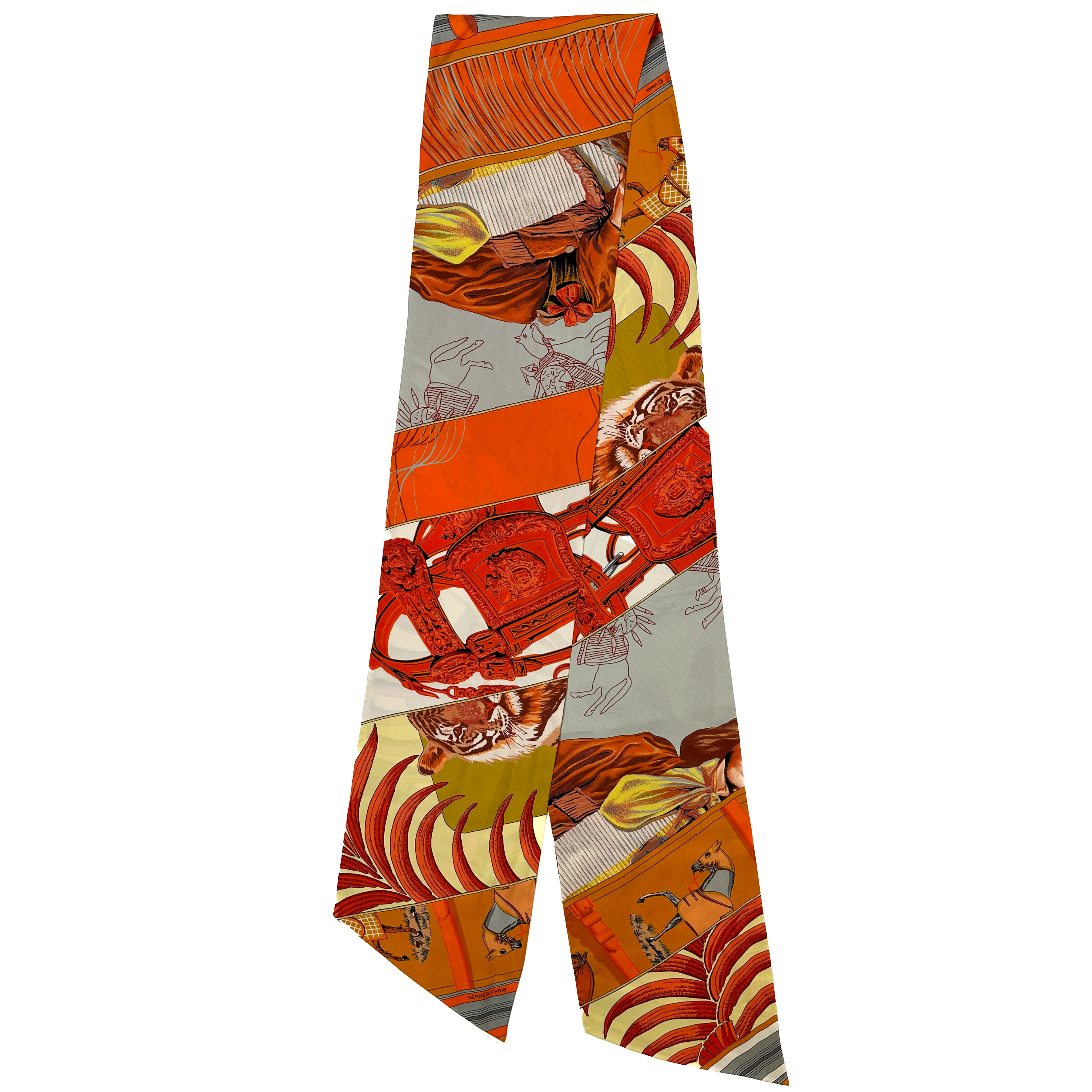 Hermès Carré en Carrés Maxi Twilly