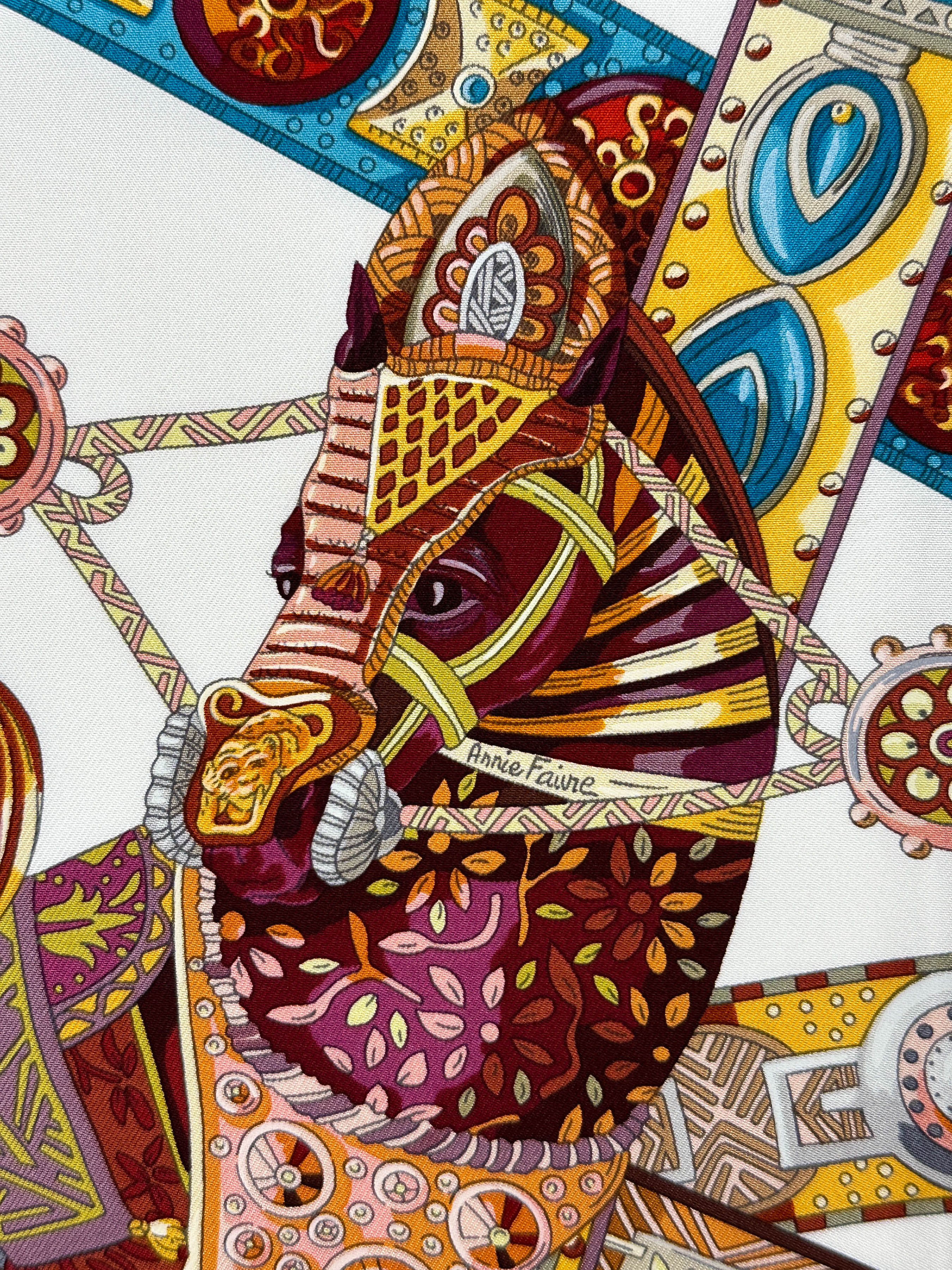 Hermès Le Songe de La Licorne 90