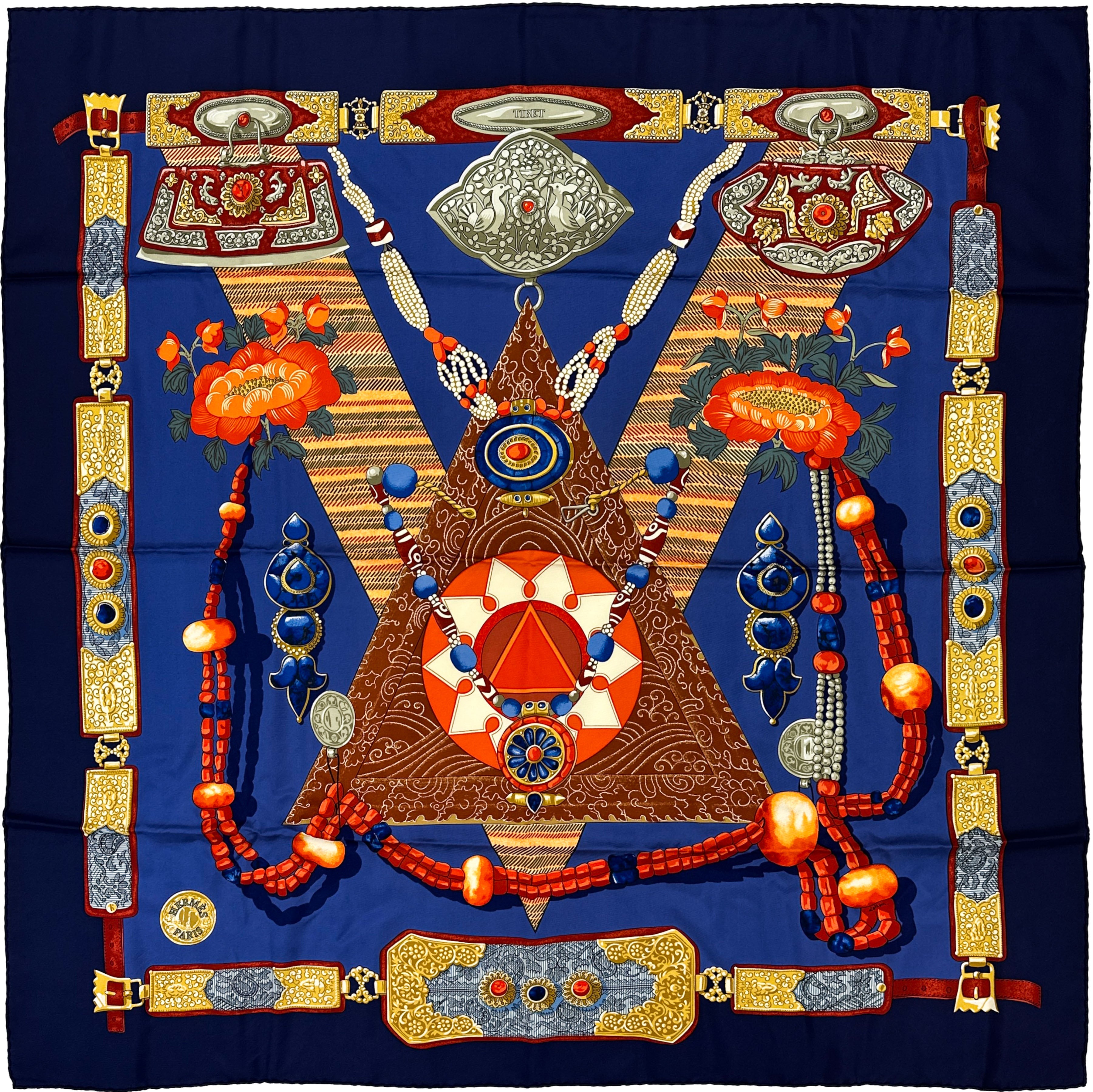 Hermès Tibet 90