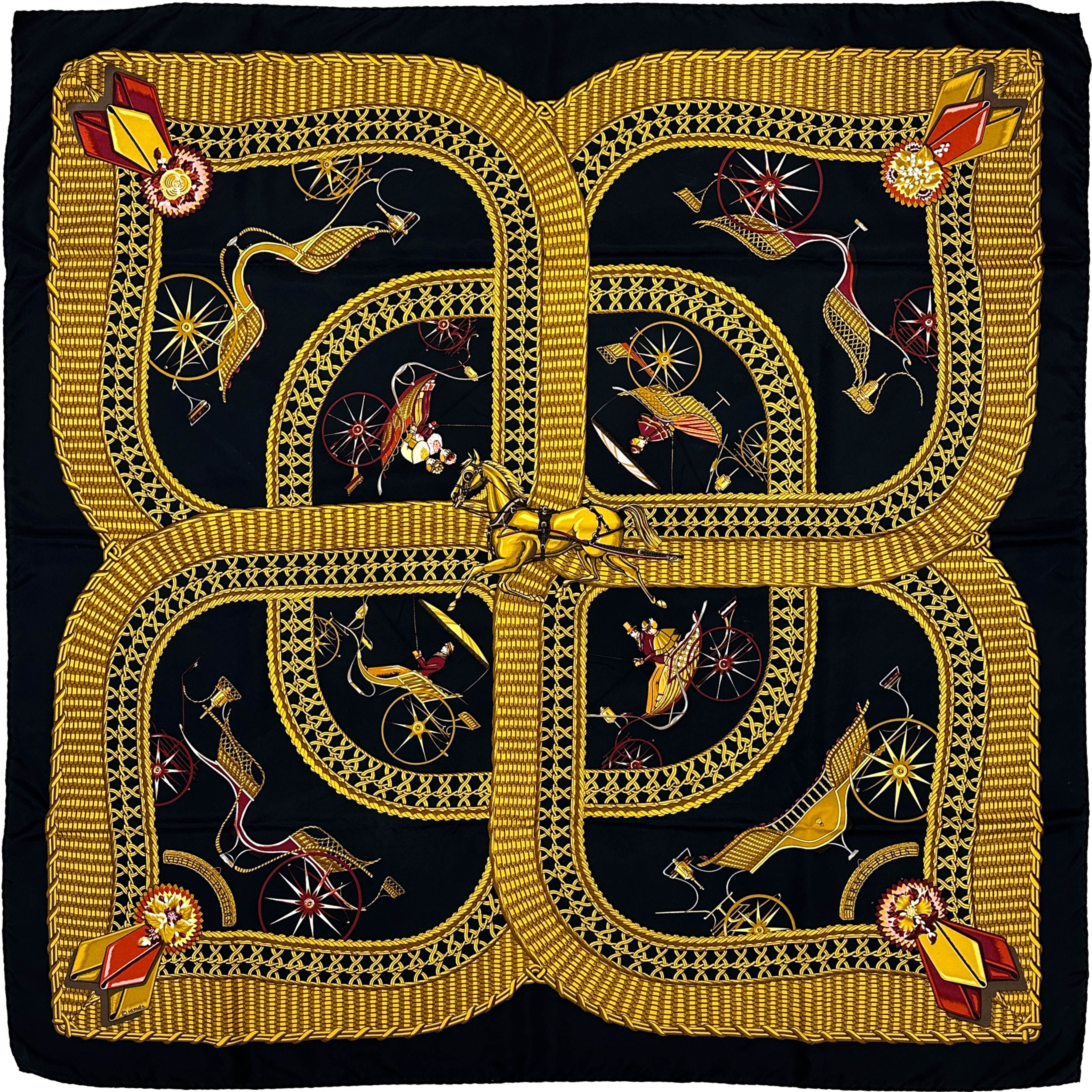 Hermès Voitures Paniers 90