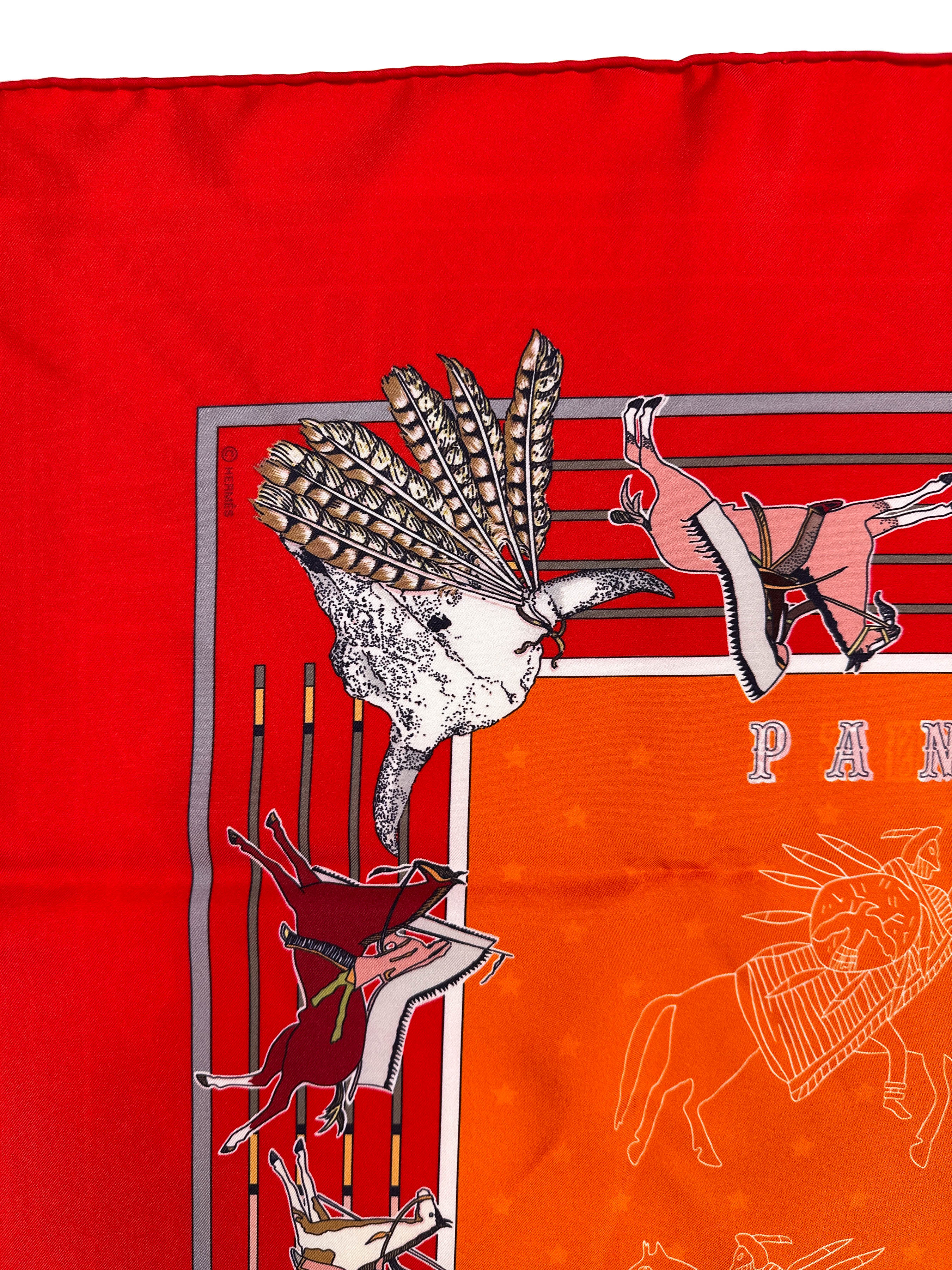 Hermès Pani La Shar Pawnee Double Face 90