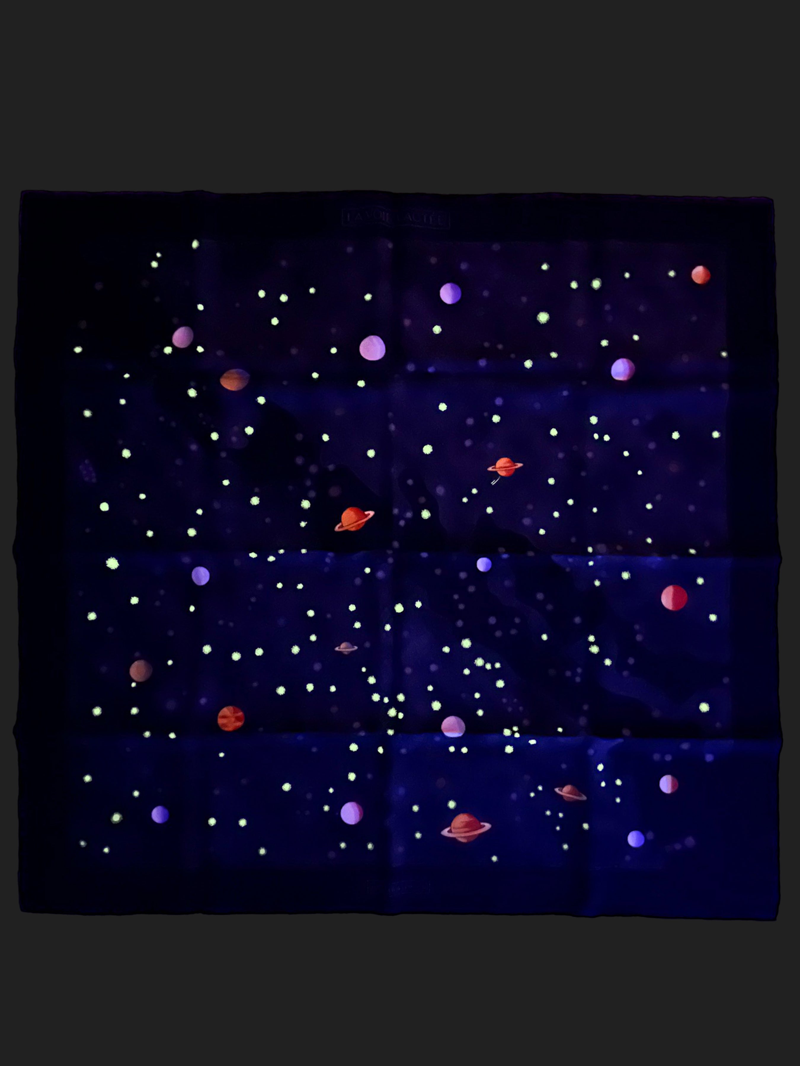 Hermès Limited Edition Glow In The Dark La Voie Lactée 90