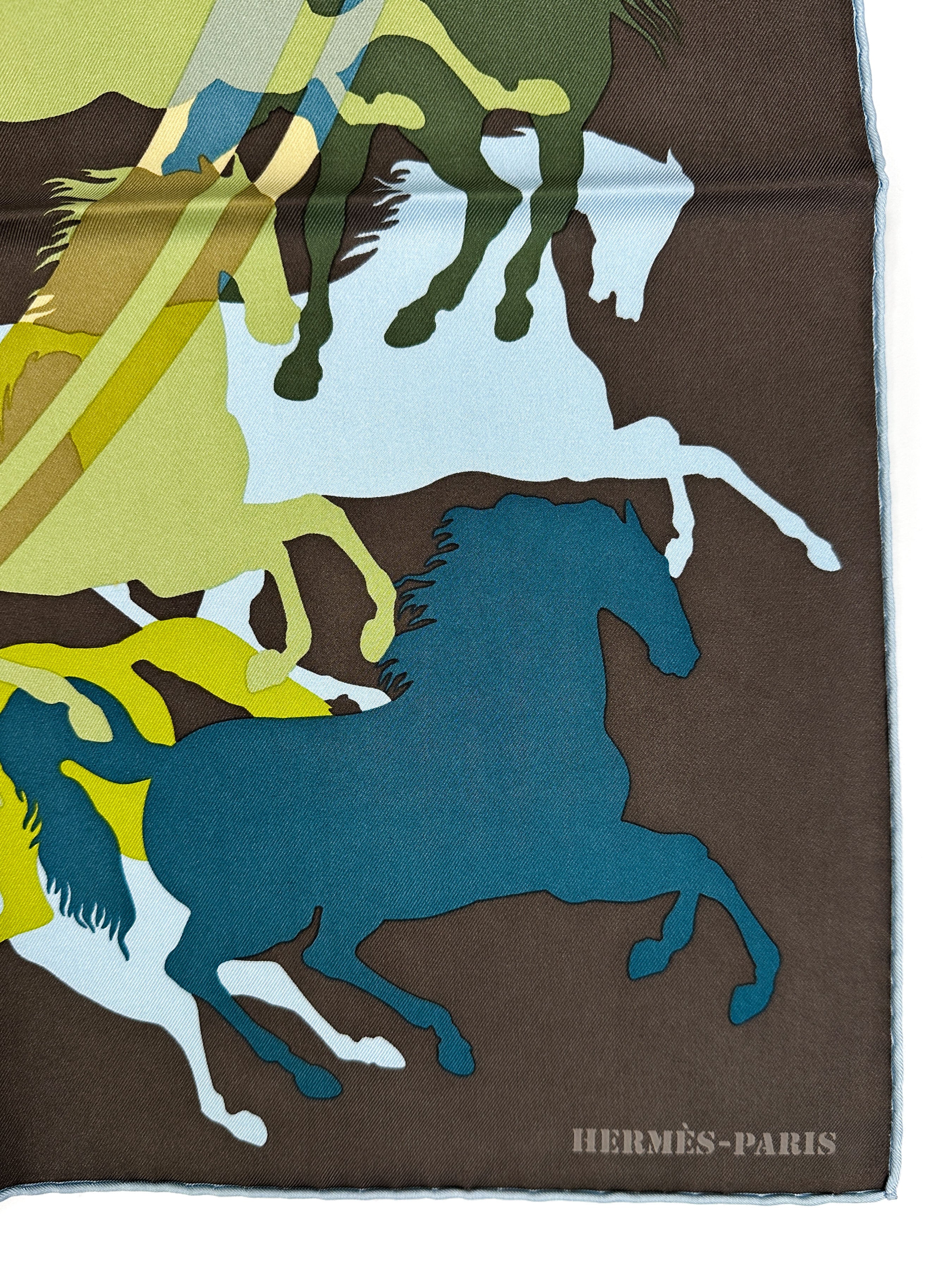 Hermès Ex Libris En Camouflage 90