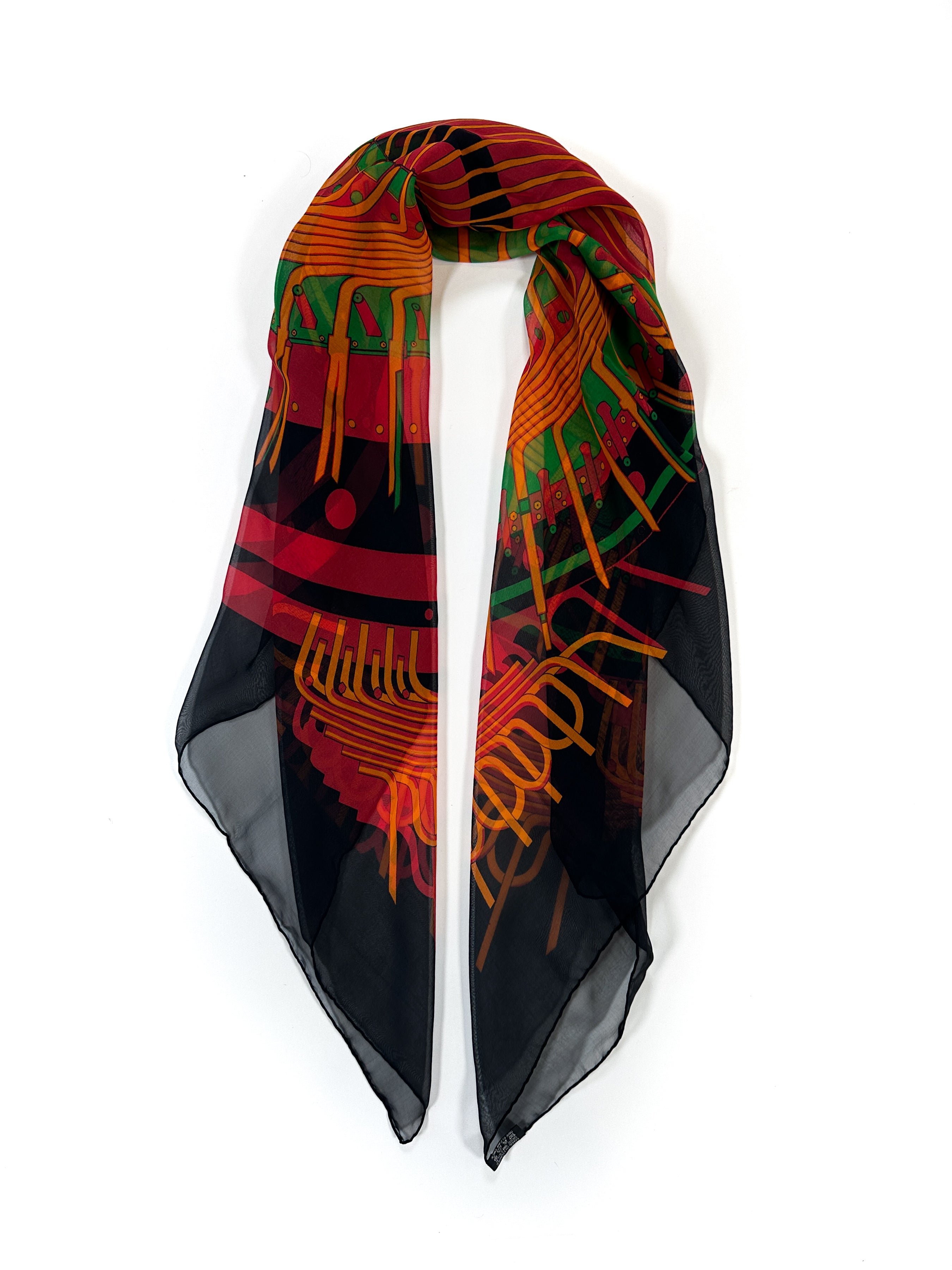 Hermès Alternateur Mousseline 90