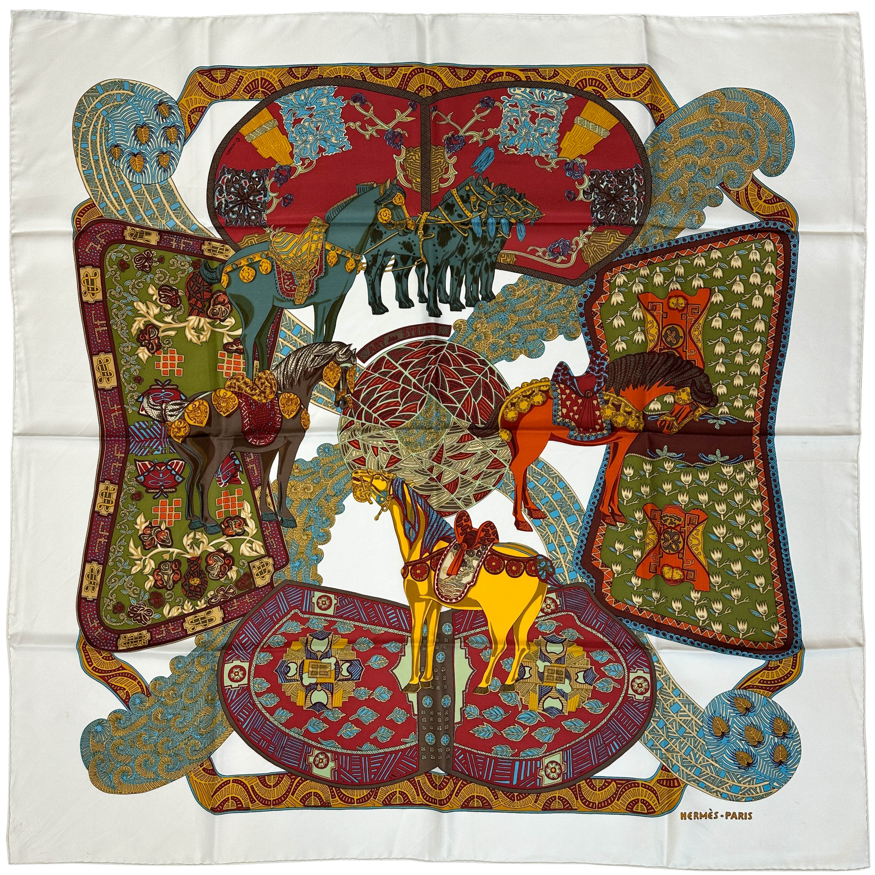 Hermès Art Des Steppes 90