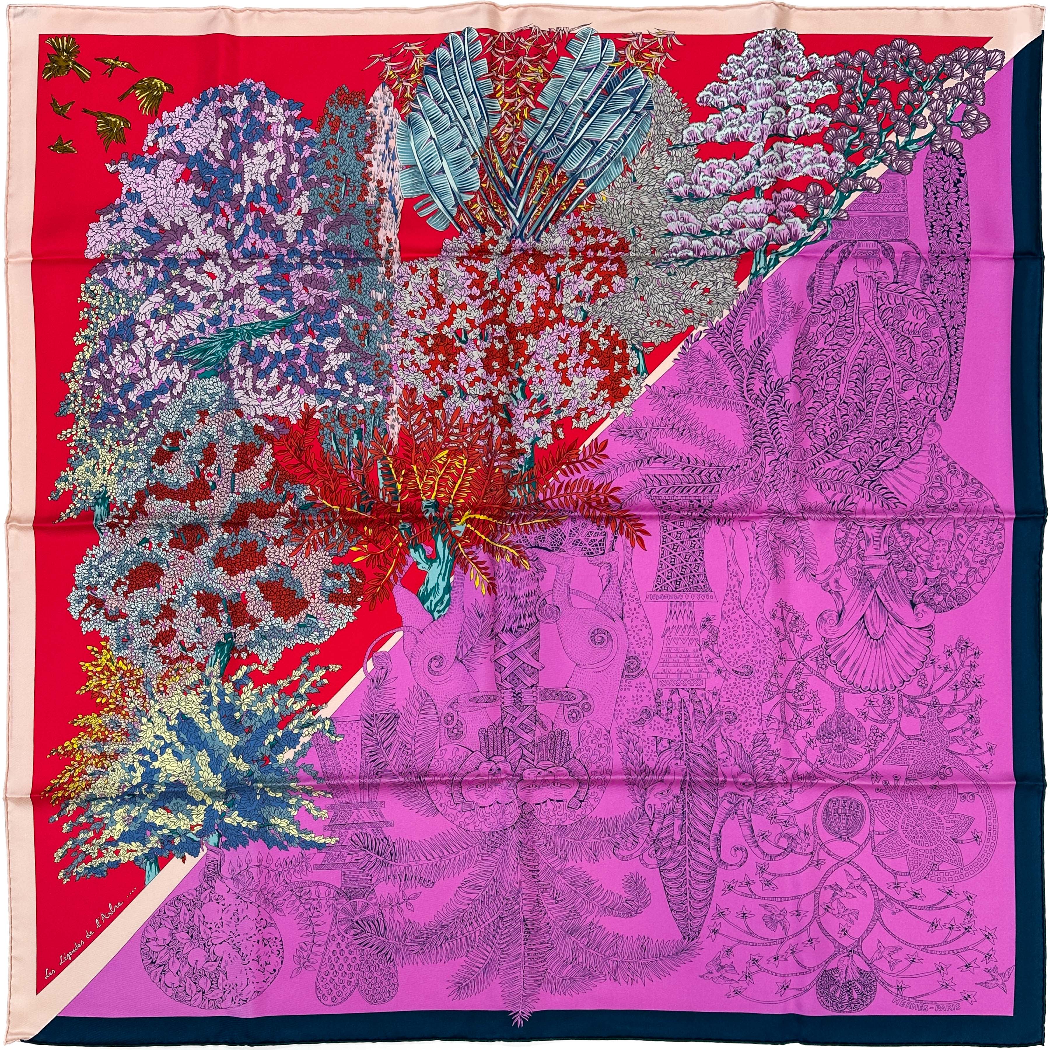 Hermès Légendes de l'Arbre 90