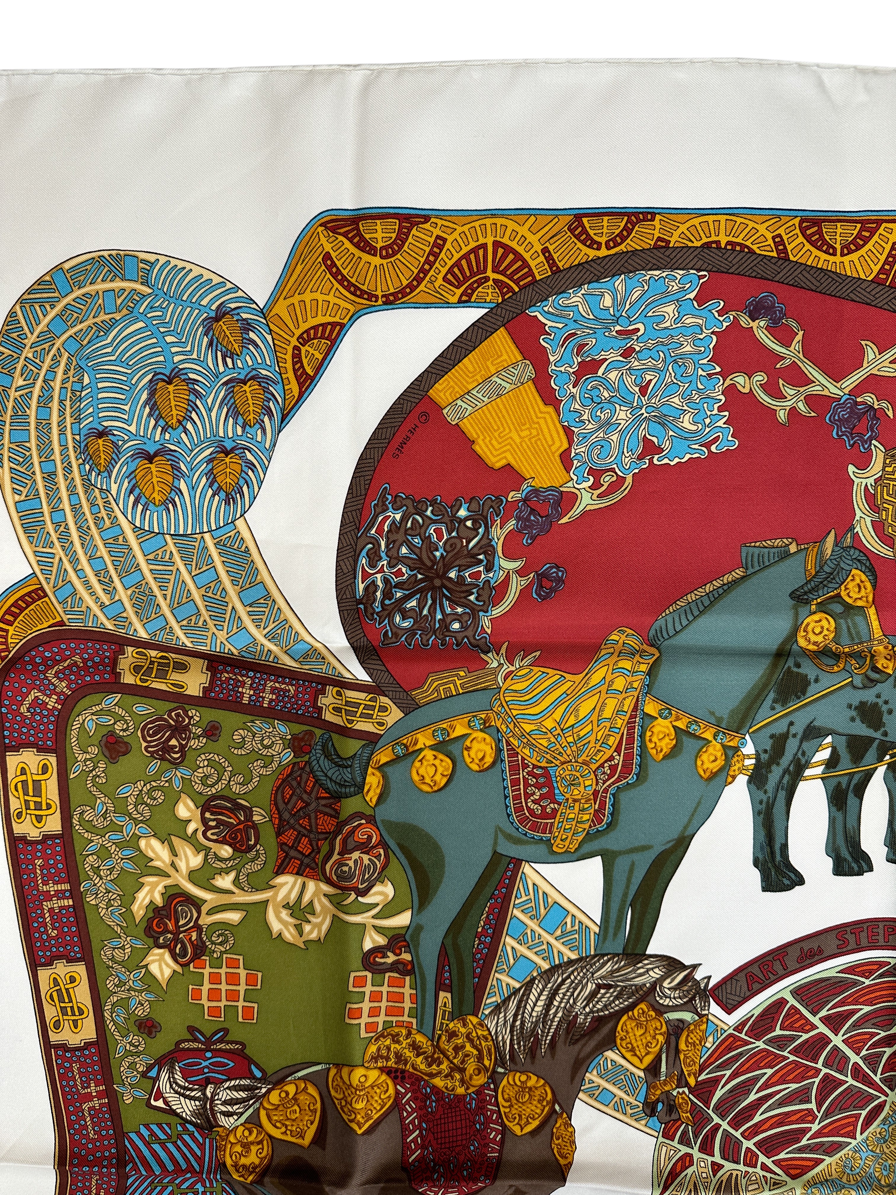 Hermès Art Des Steppes 90