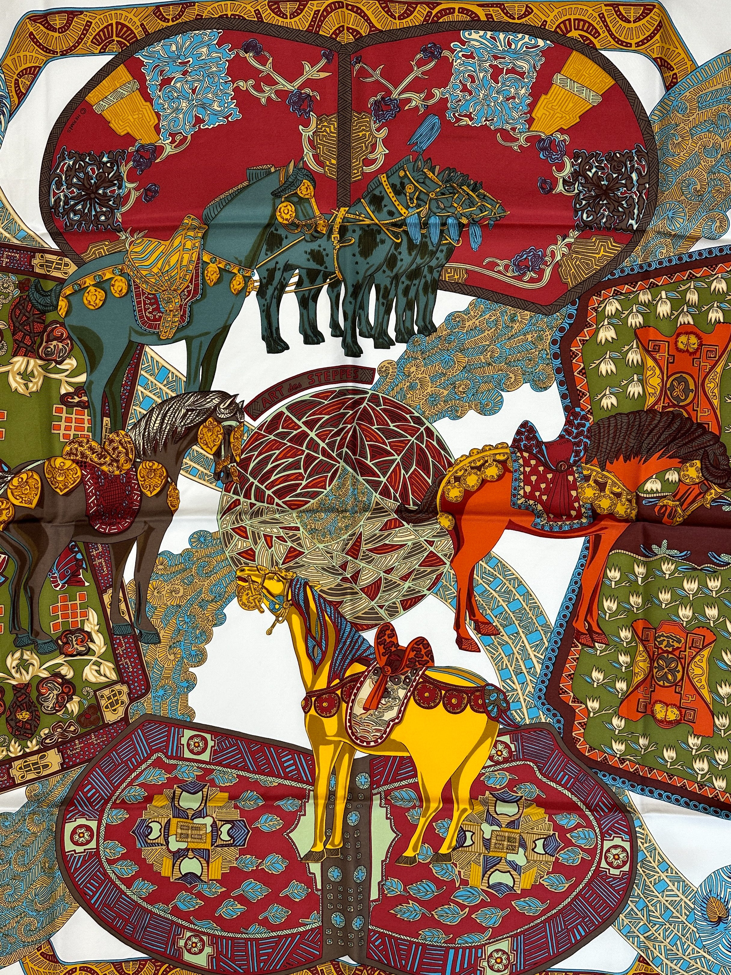 Hermès Art Des Steppes 90