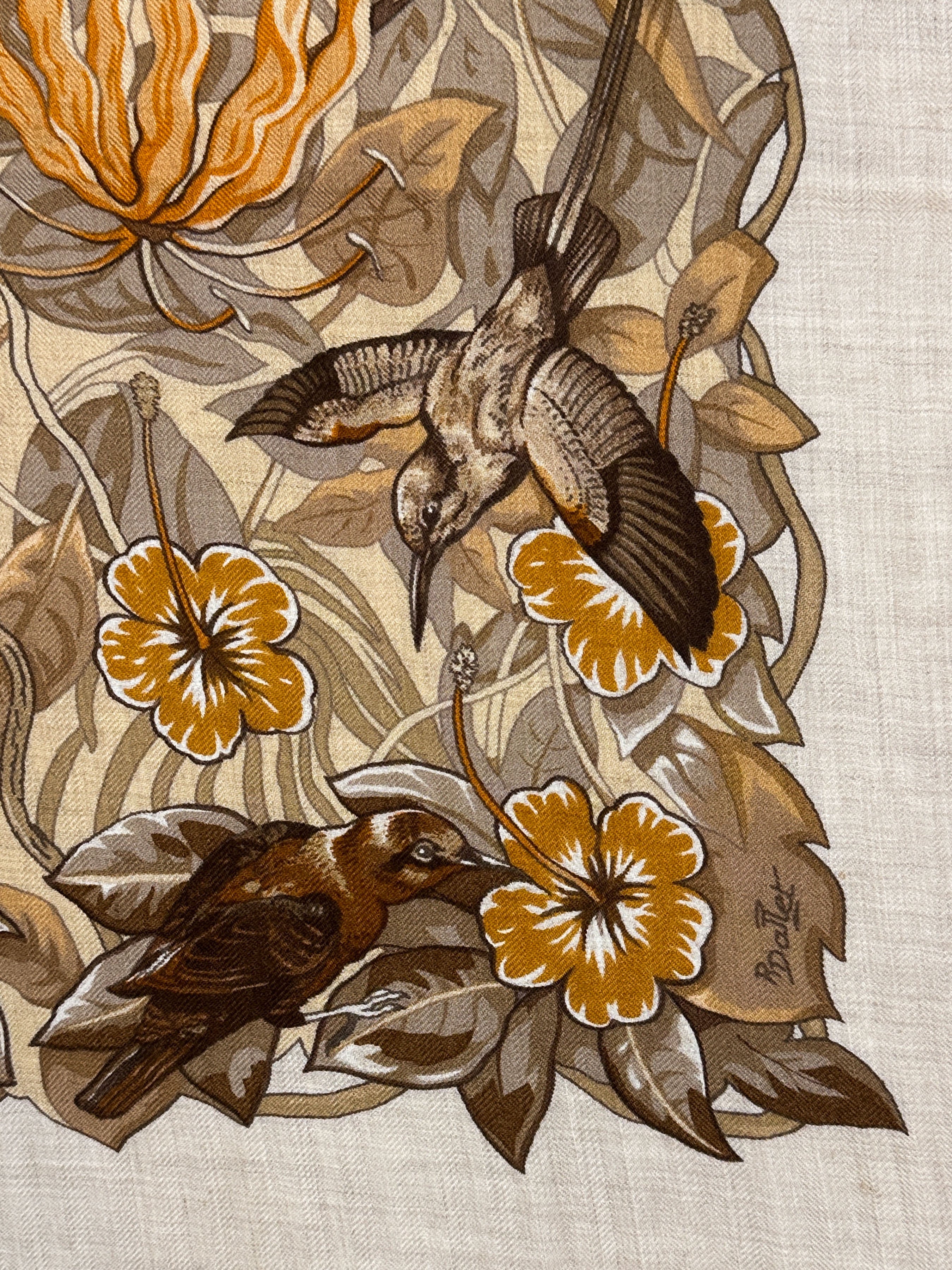 Hermès Jungle Love Cashmere Silk 140