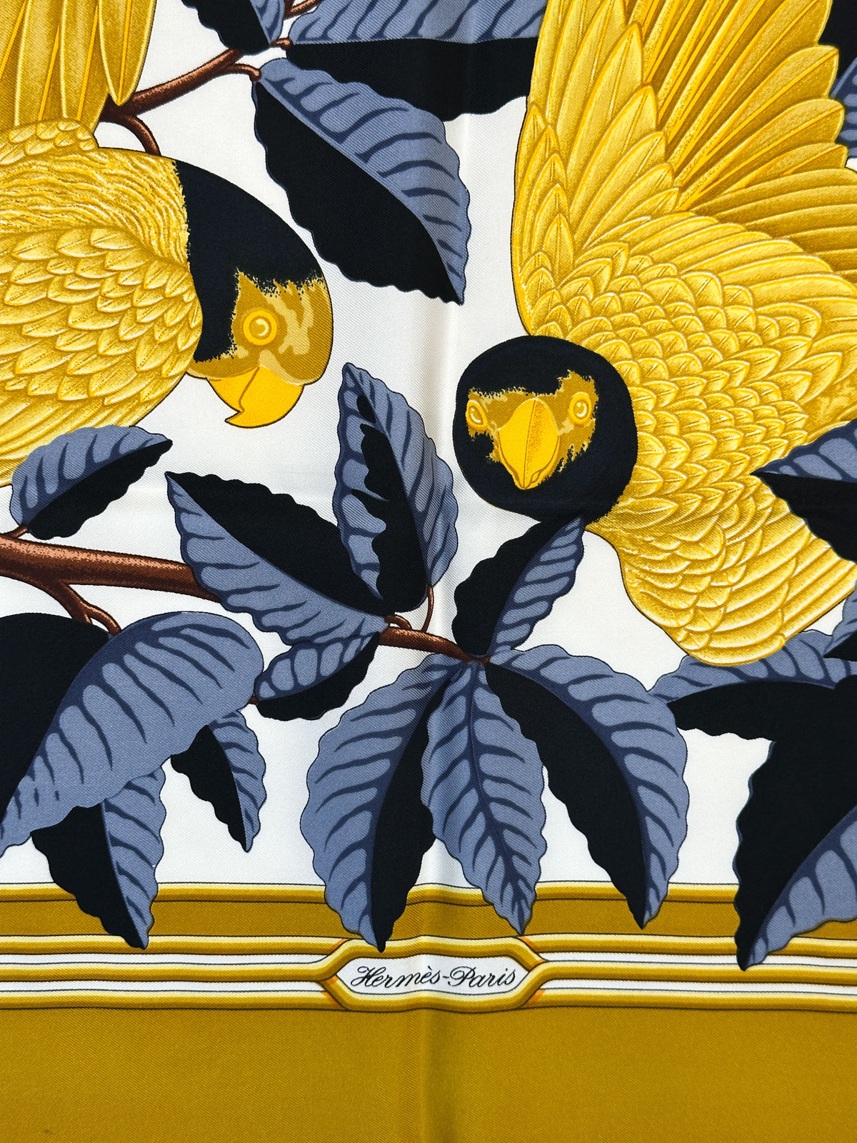 Hermès Les Perroquets 90