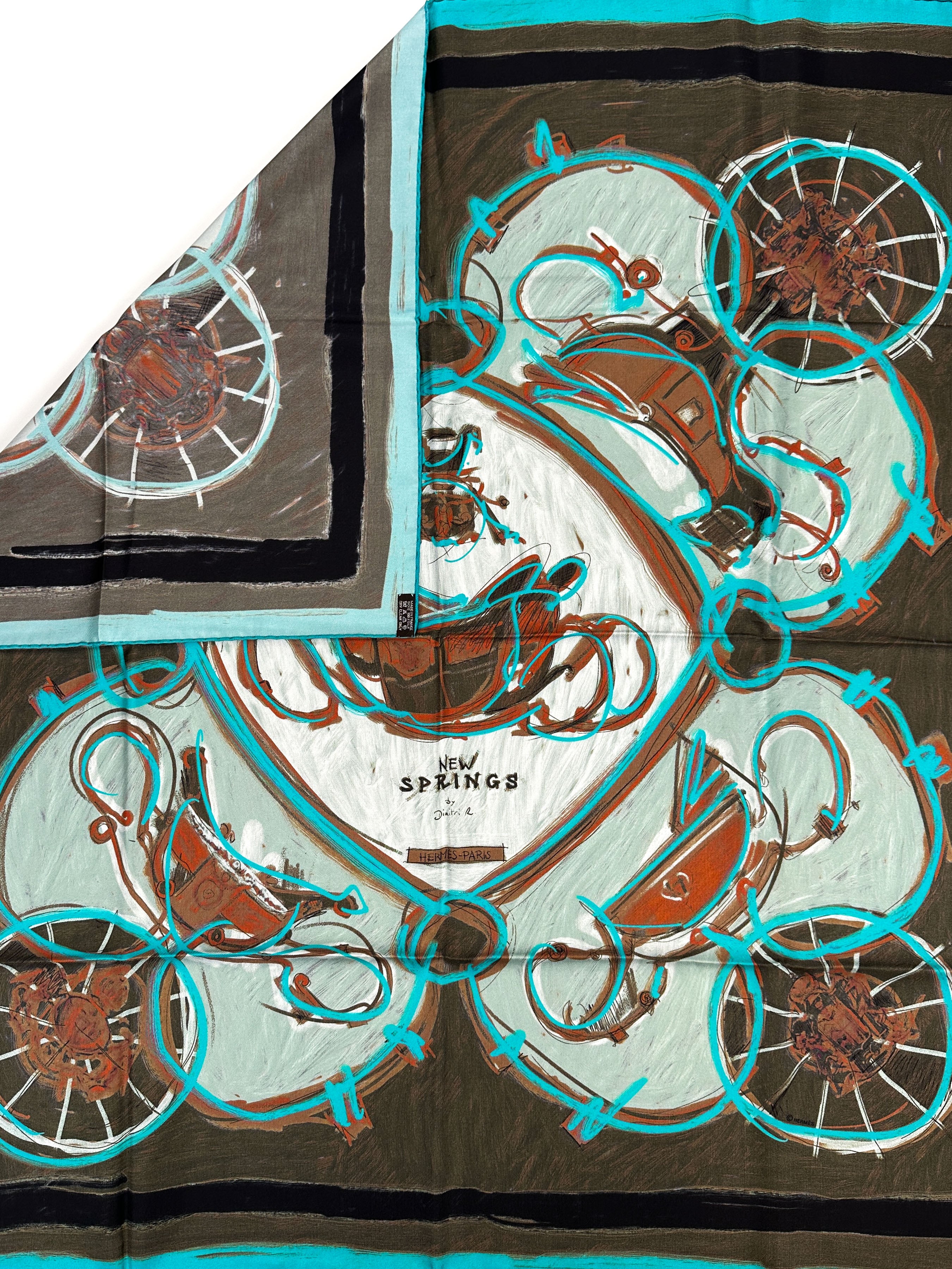 Hermès New Springs 90