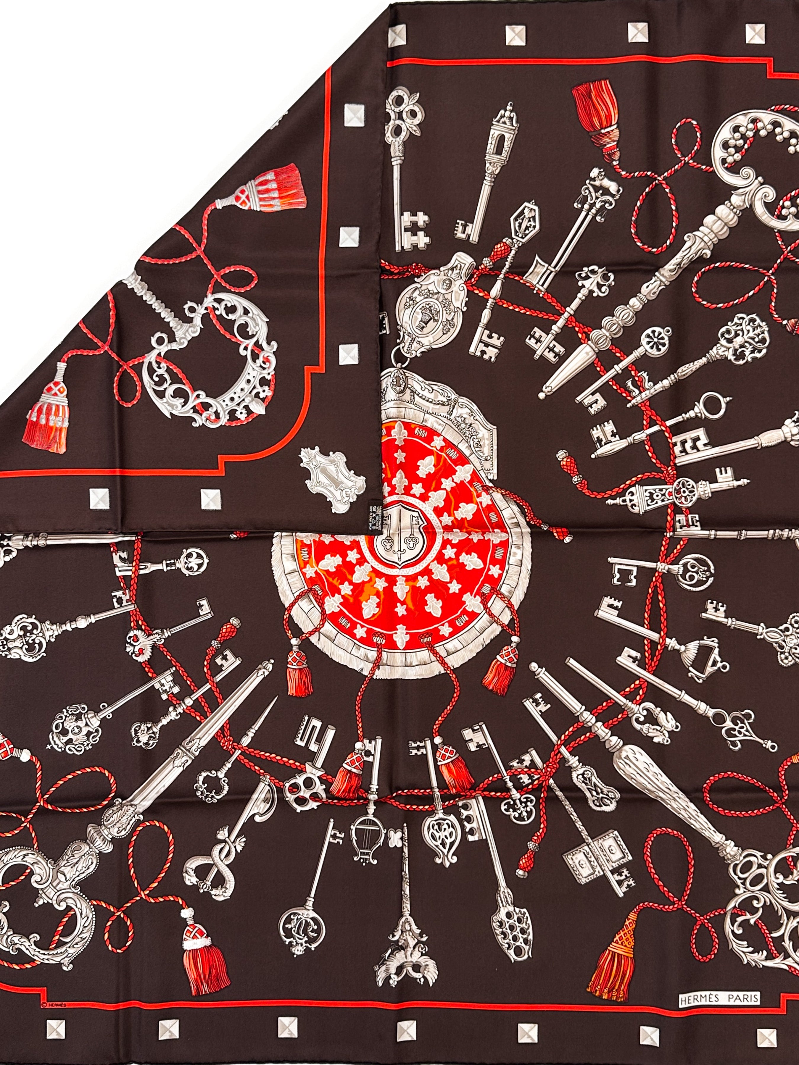Hermès Les Cles 90