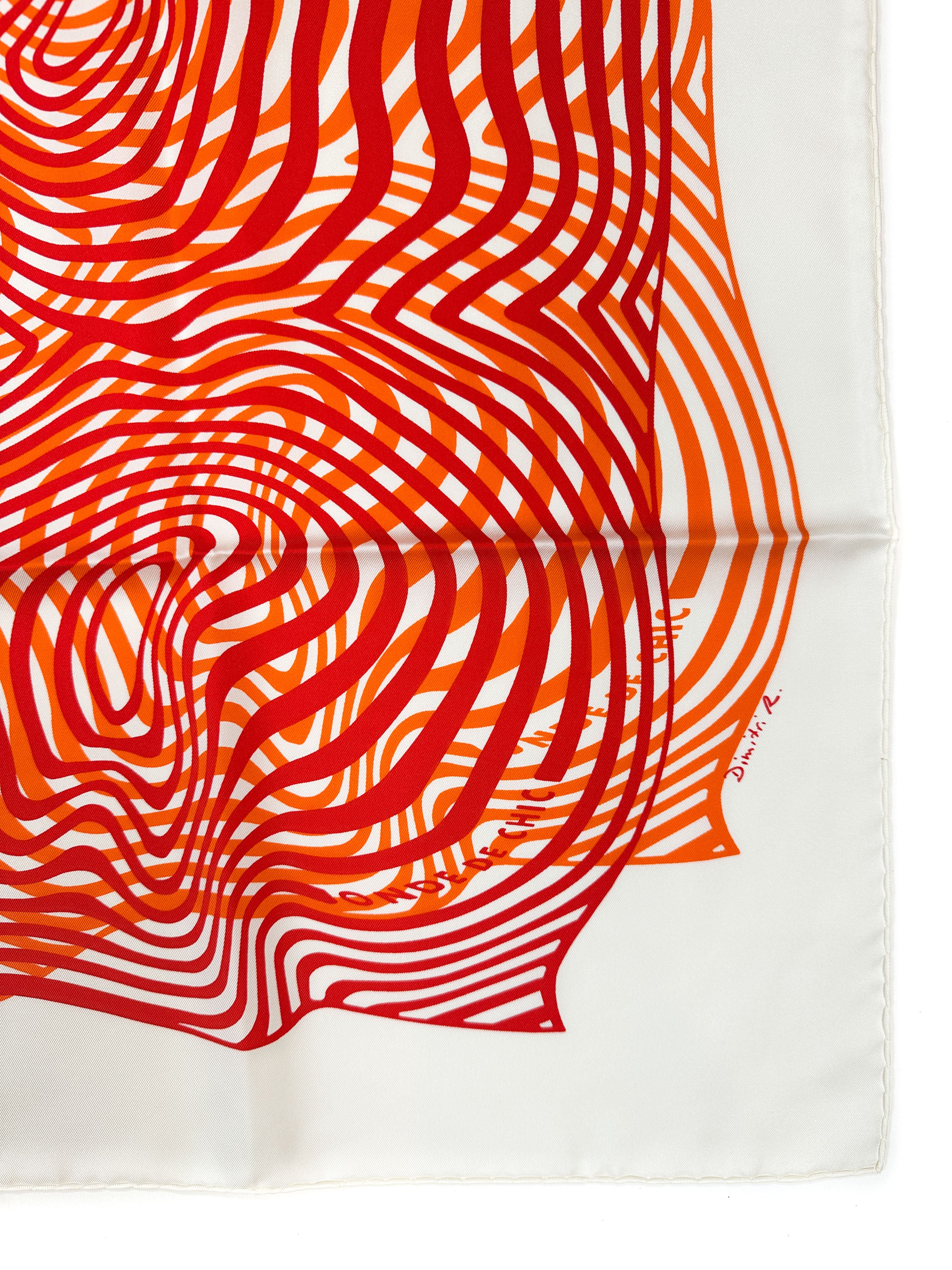 Hermès Onde de Chic 90