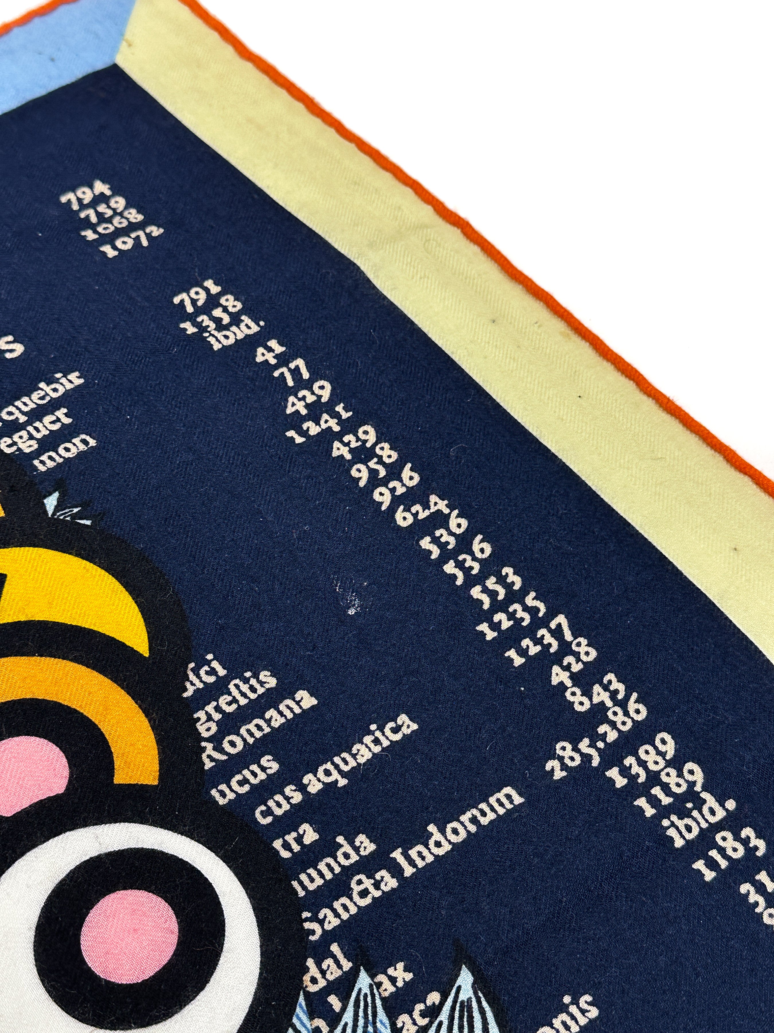 Hermès Botanica Grafica Cashmere Silk 140