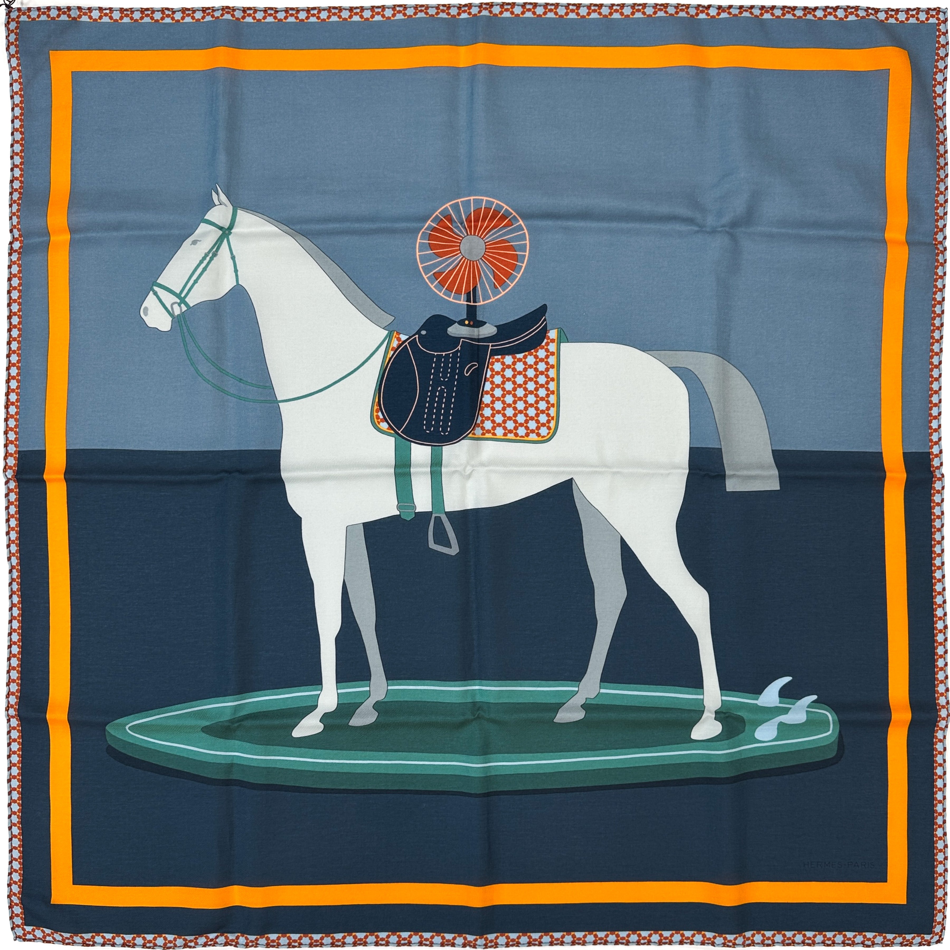Hermès Surfing Fan 65