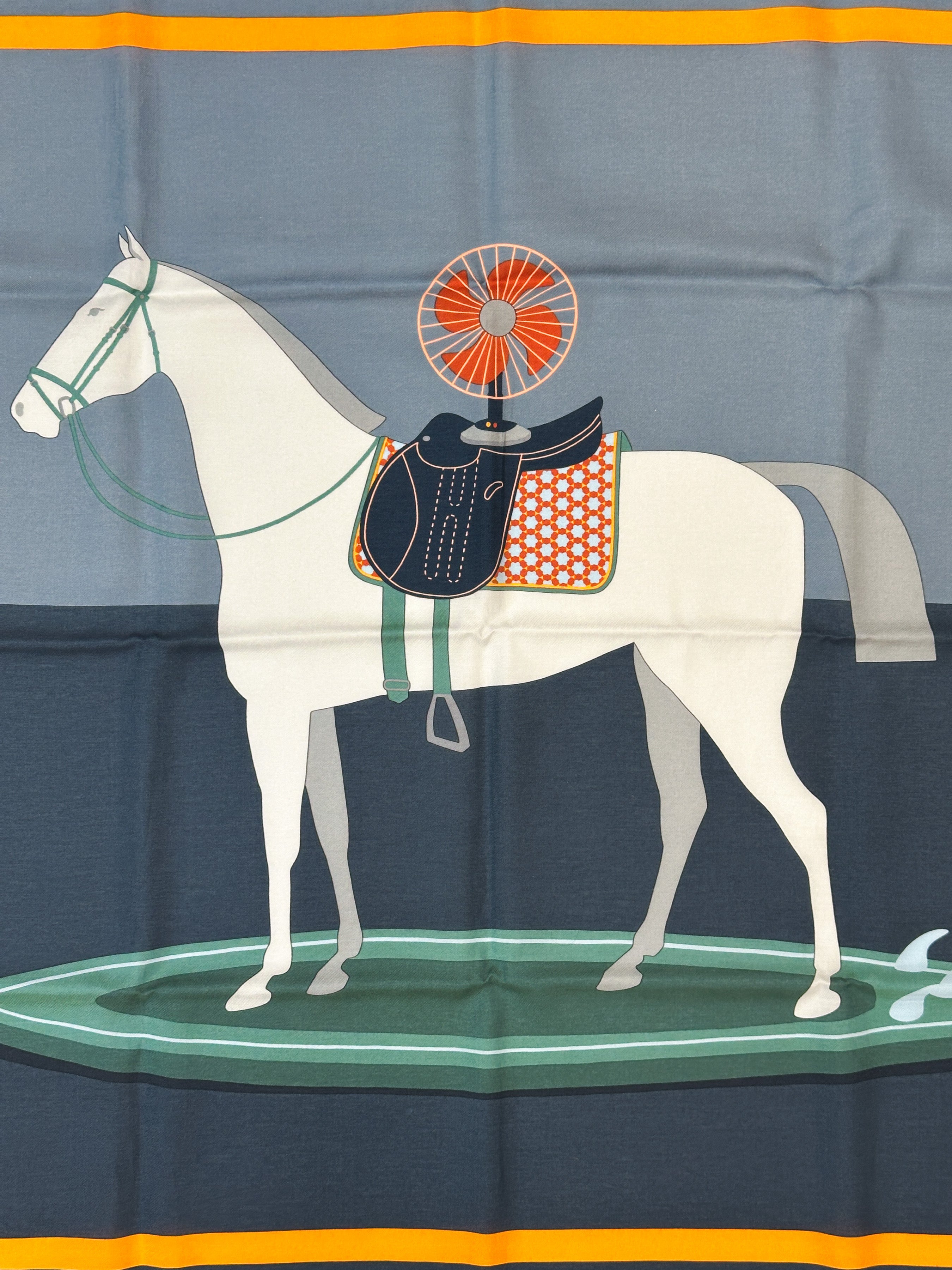 Hermès Surfing Fan 65