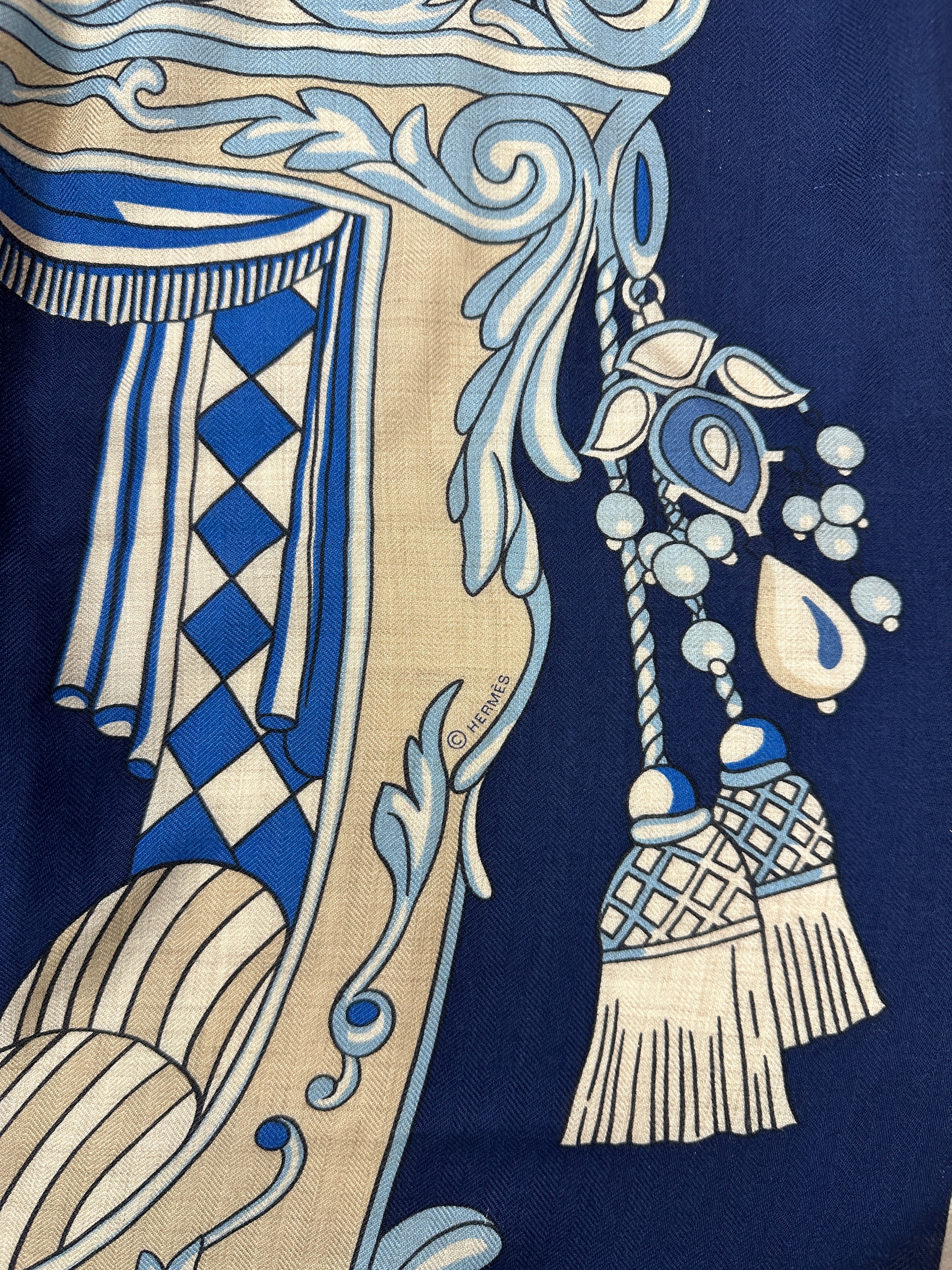 Hermès Coupé de Gala Cashmere Silk 140