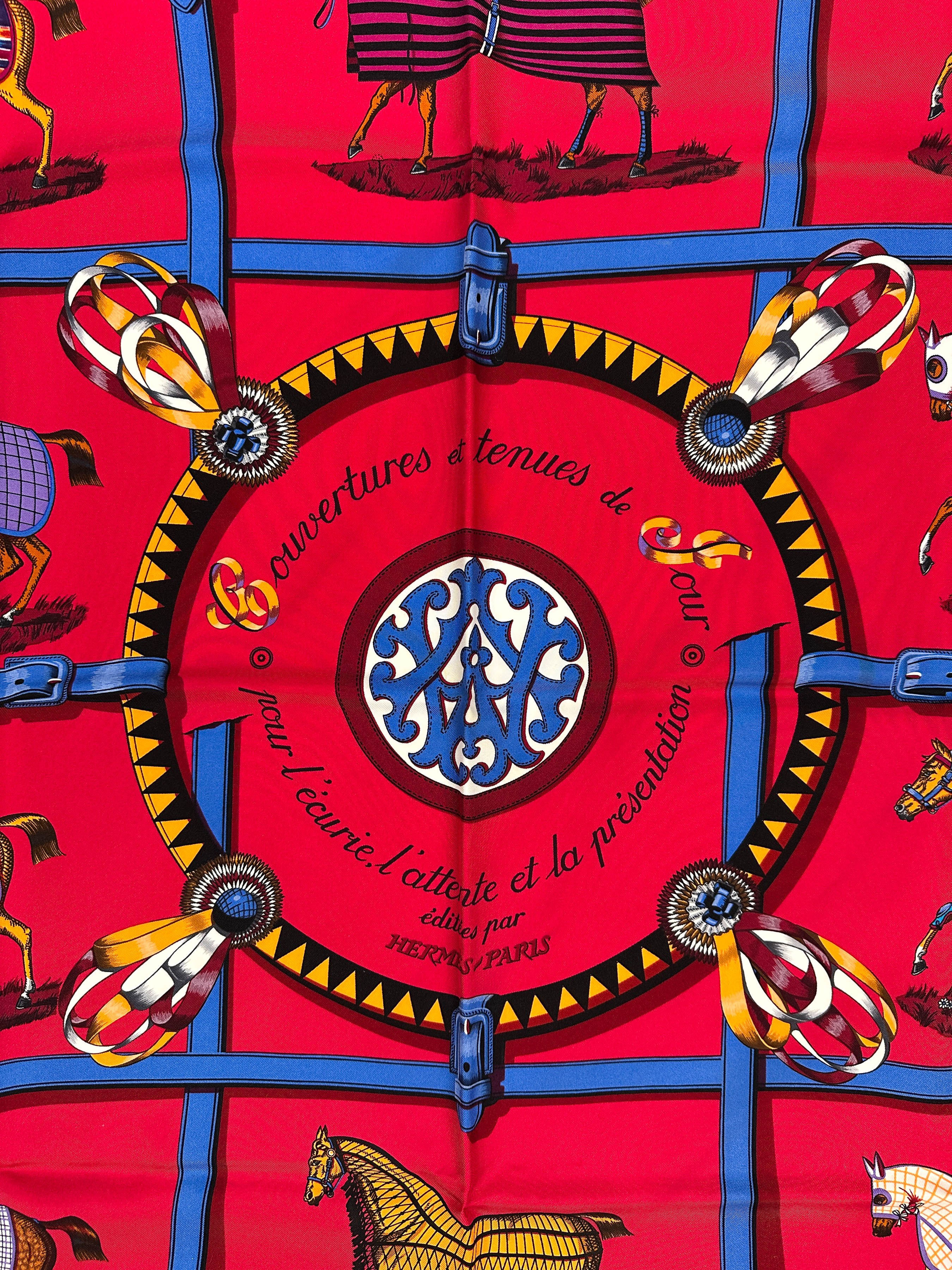 Hermès Couvertures et Tenues de Jour Forever 90