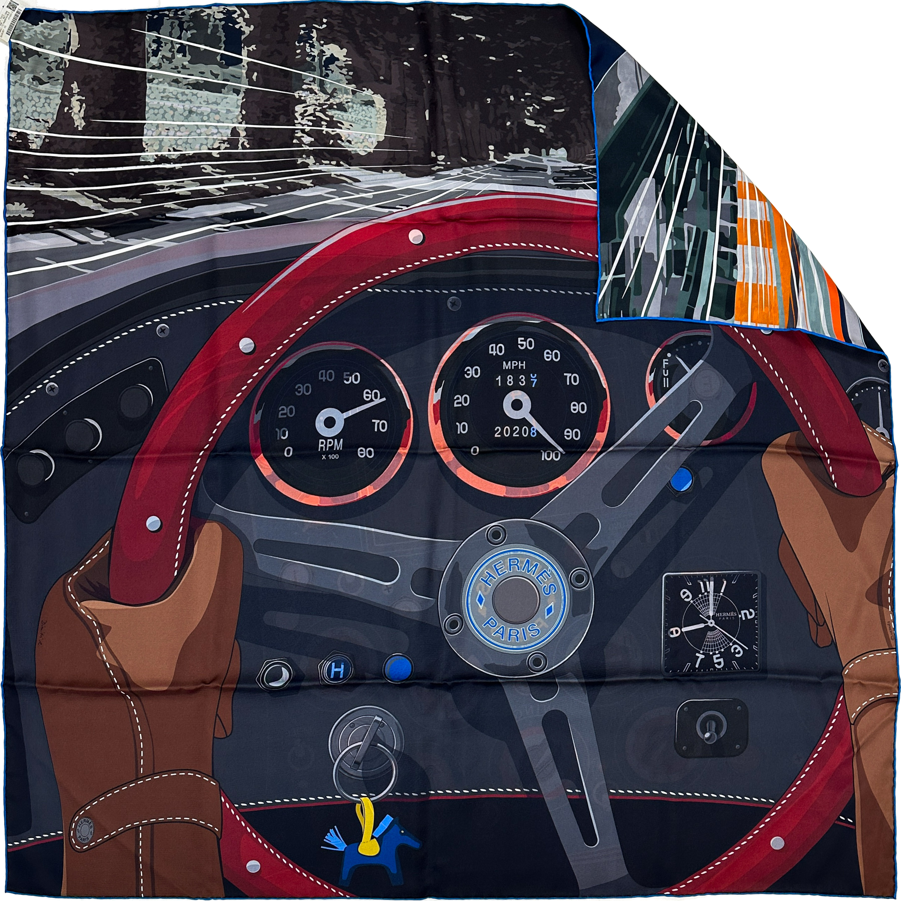 Hermès Formule Chic Double Face 90