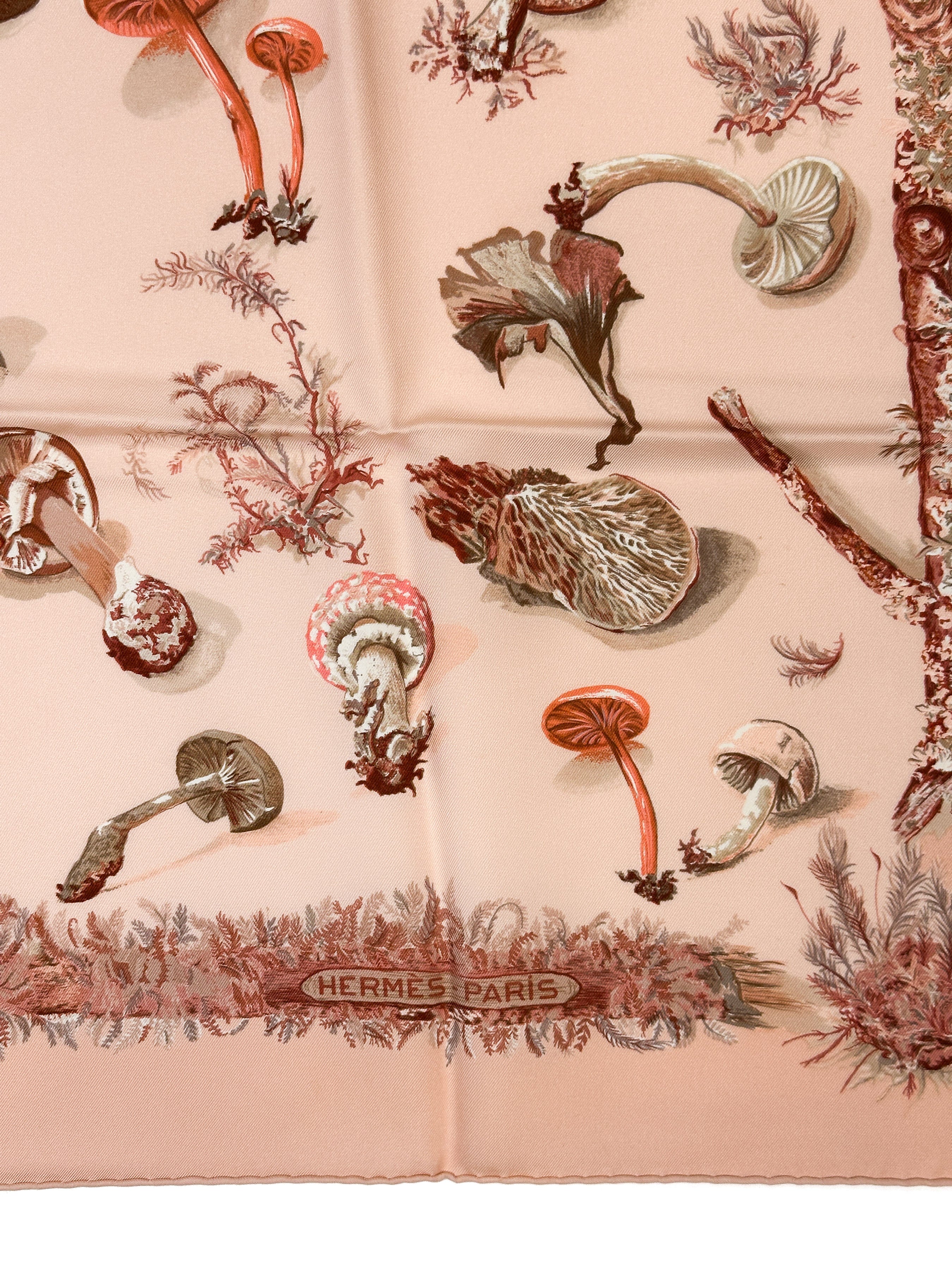Hermès Champignons 90
