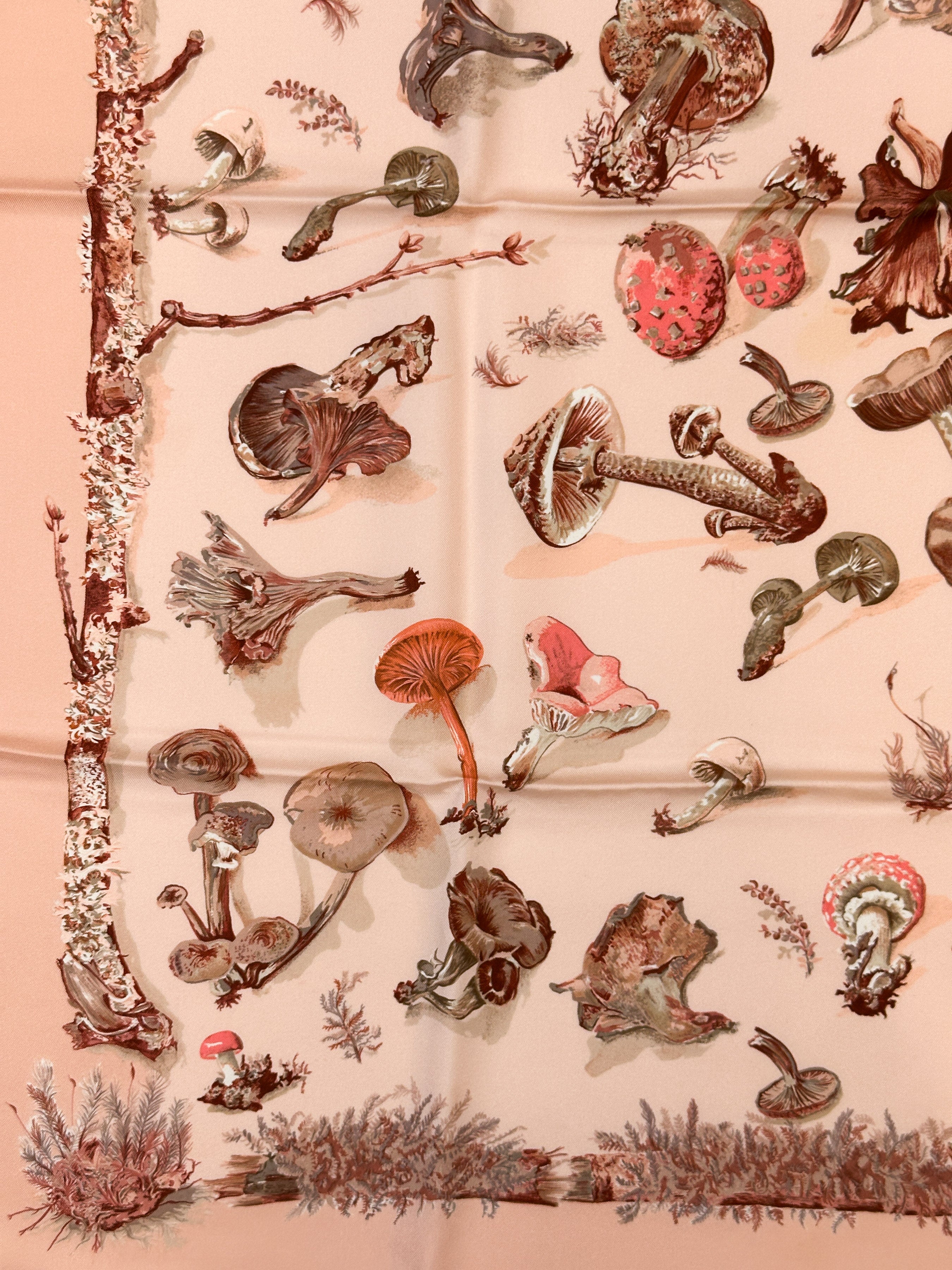 Hermès Champignons 90