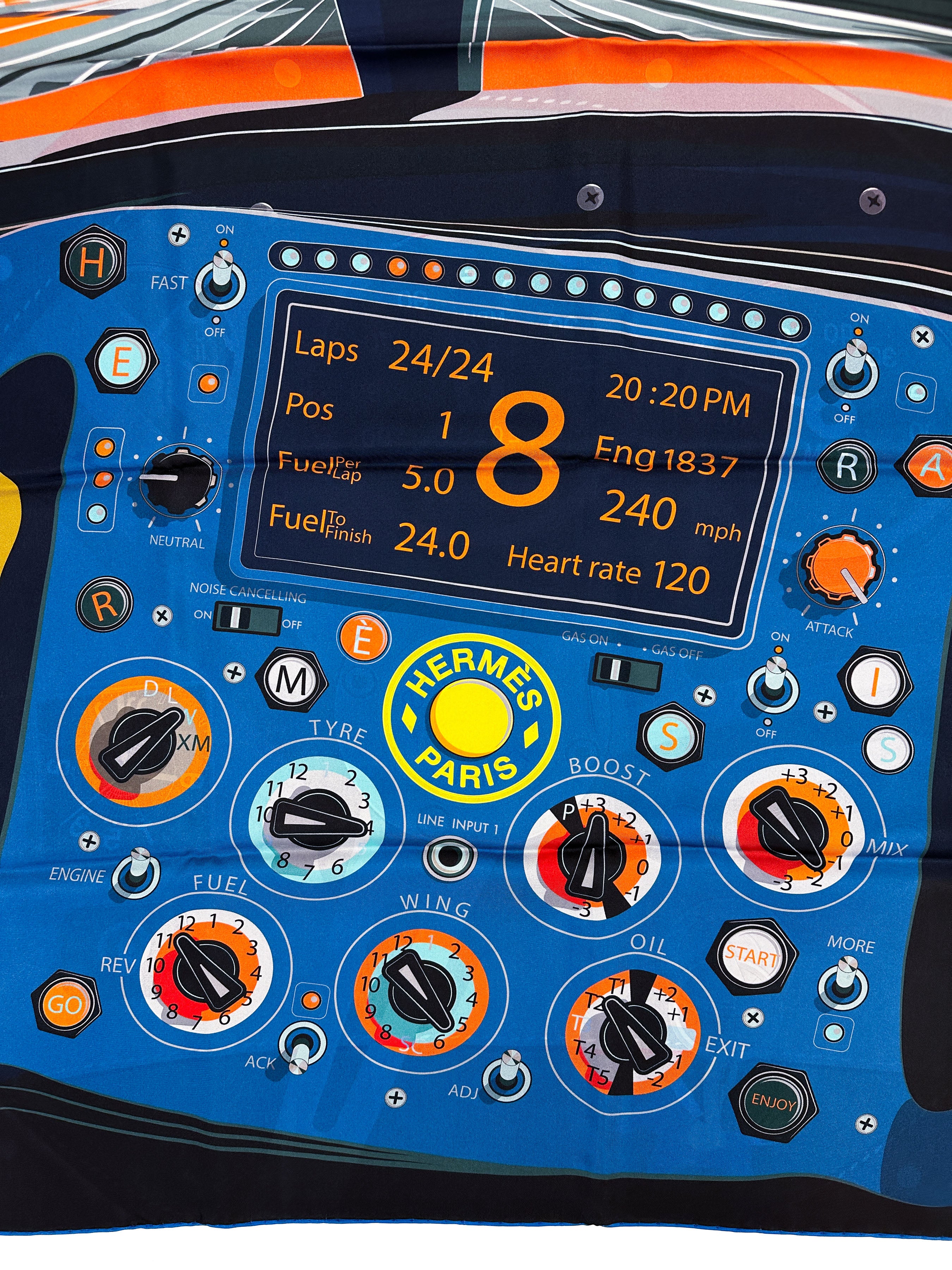 Hermès Formule Chic Double Face 90