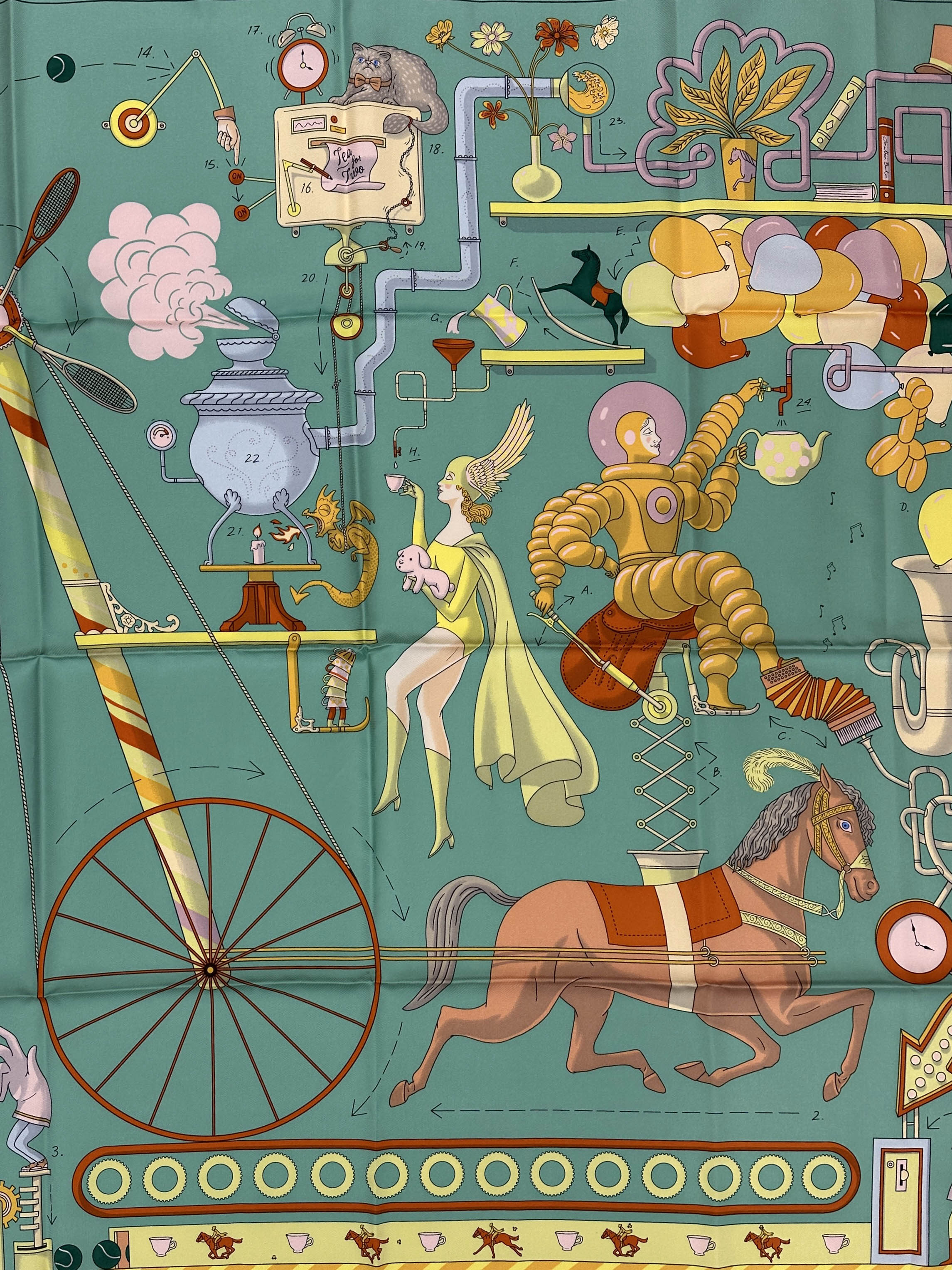 Hermès Tea For Two 90