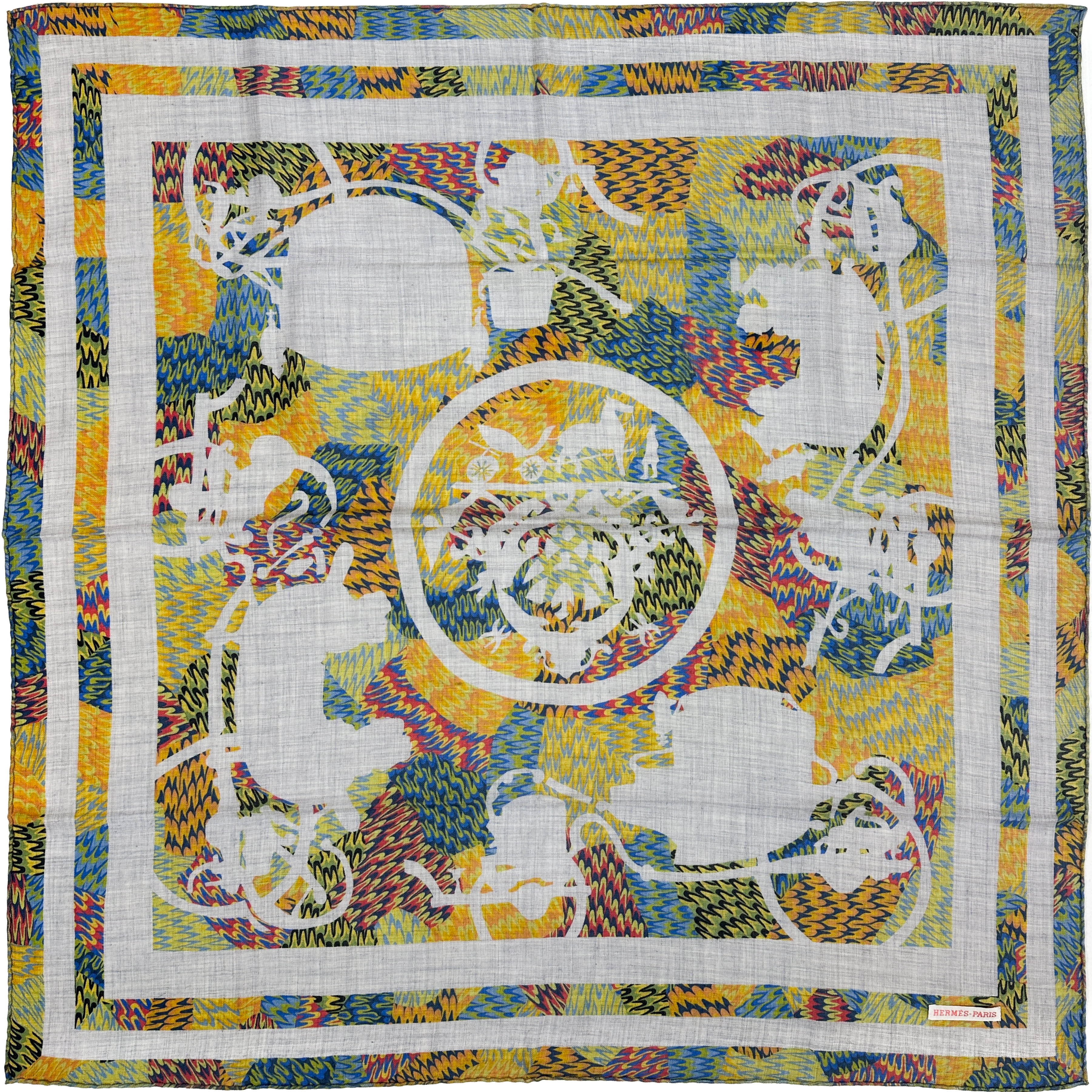 Ex-Libris Marble Cashmere Silk 90