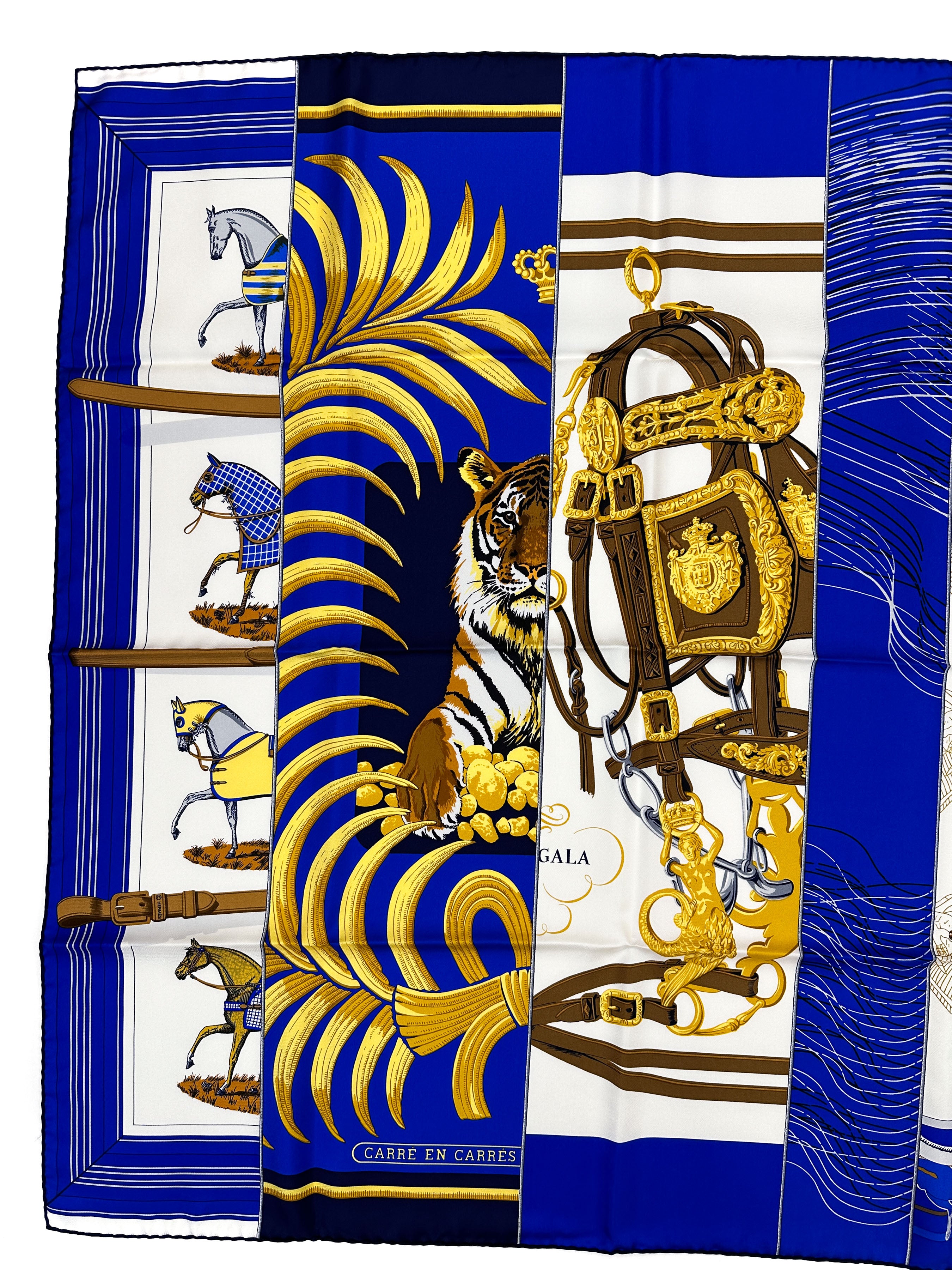 Hermès Carré en Carrés 90