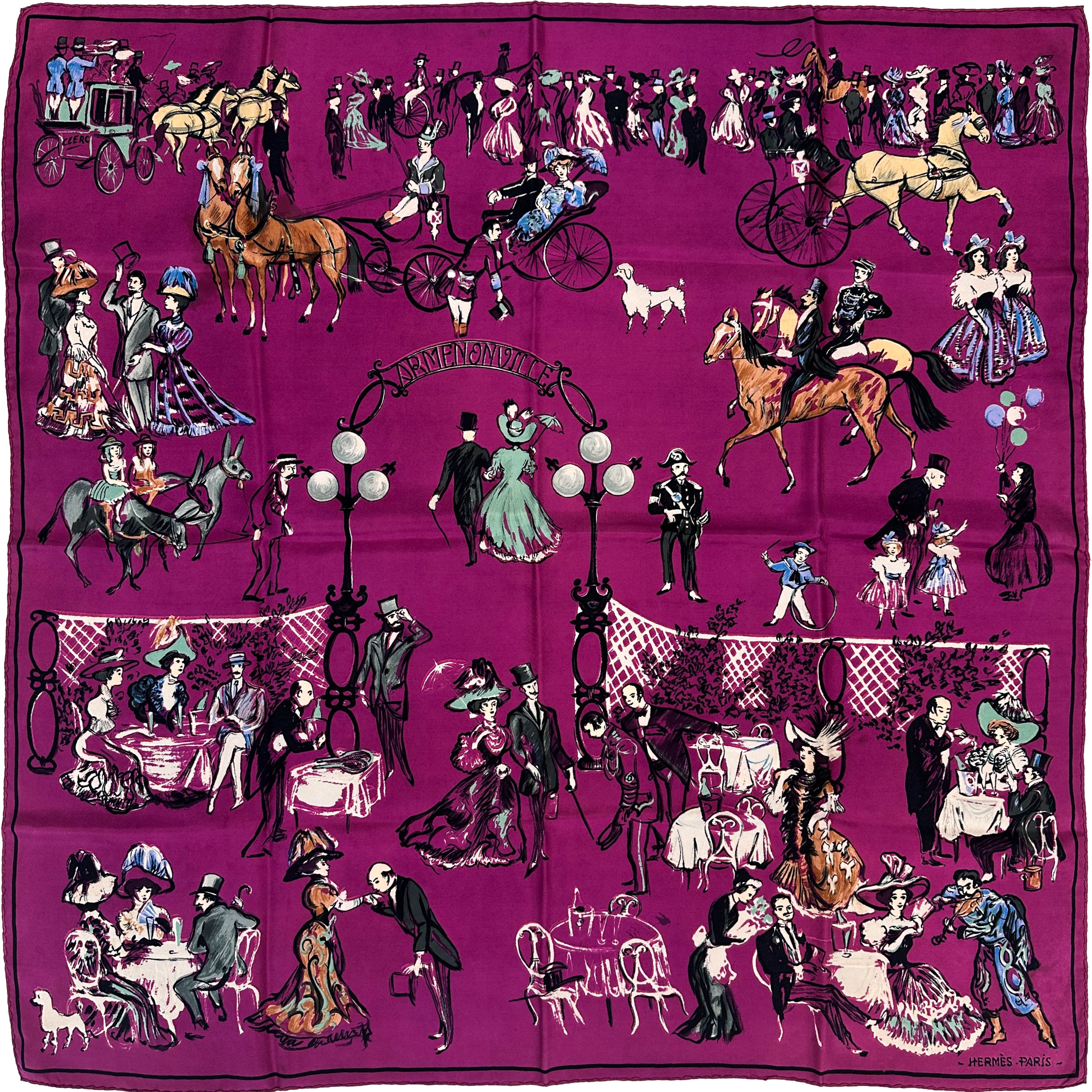 Hermès Armenonville 90