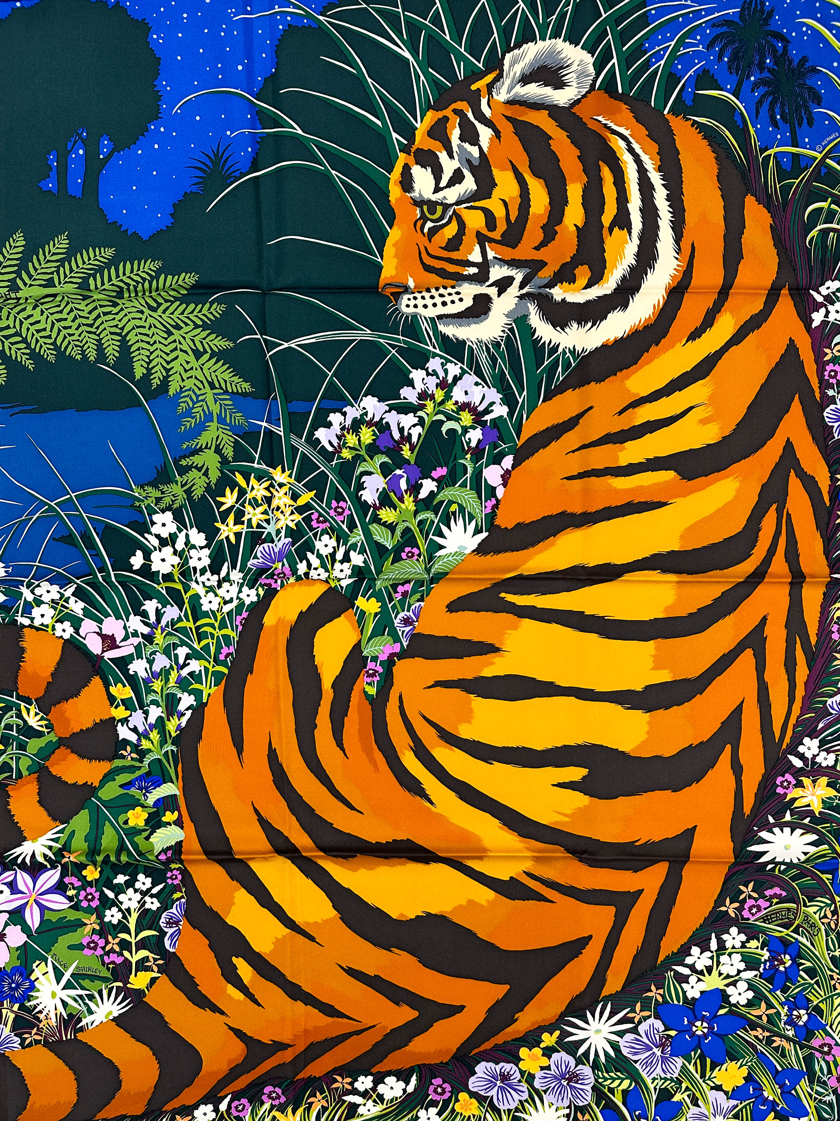 Hermès Tyger Tyger 90