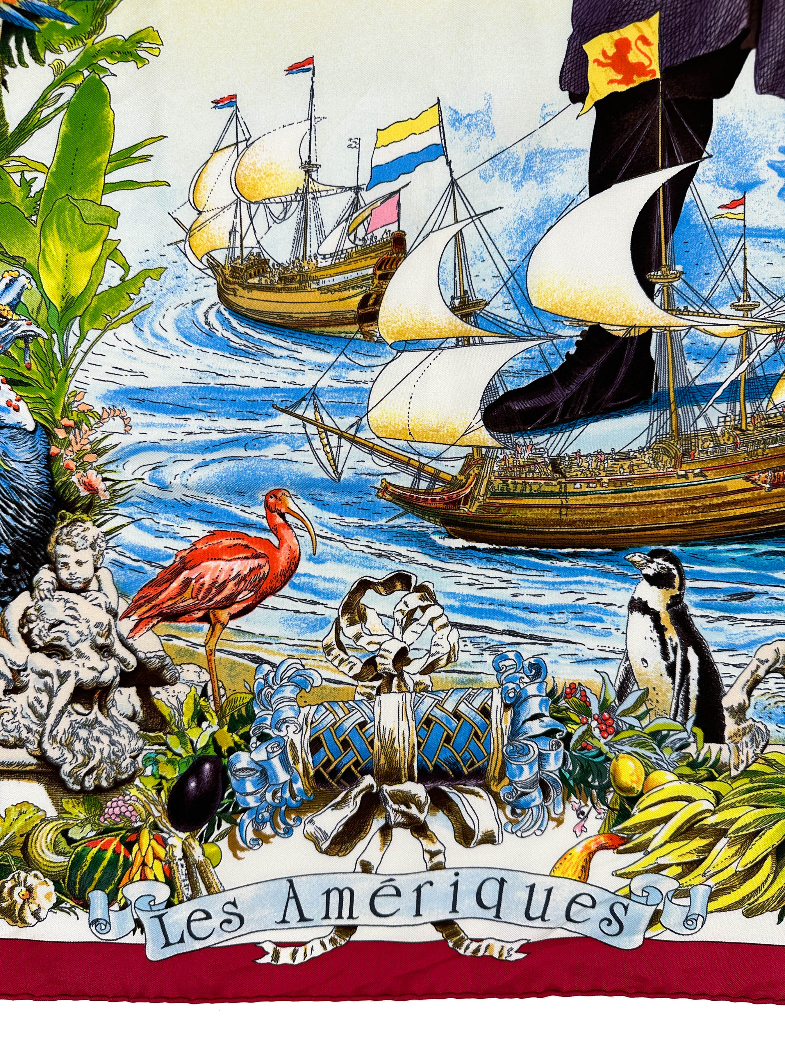 Hermès Les Amériques 90